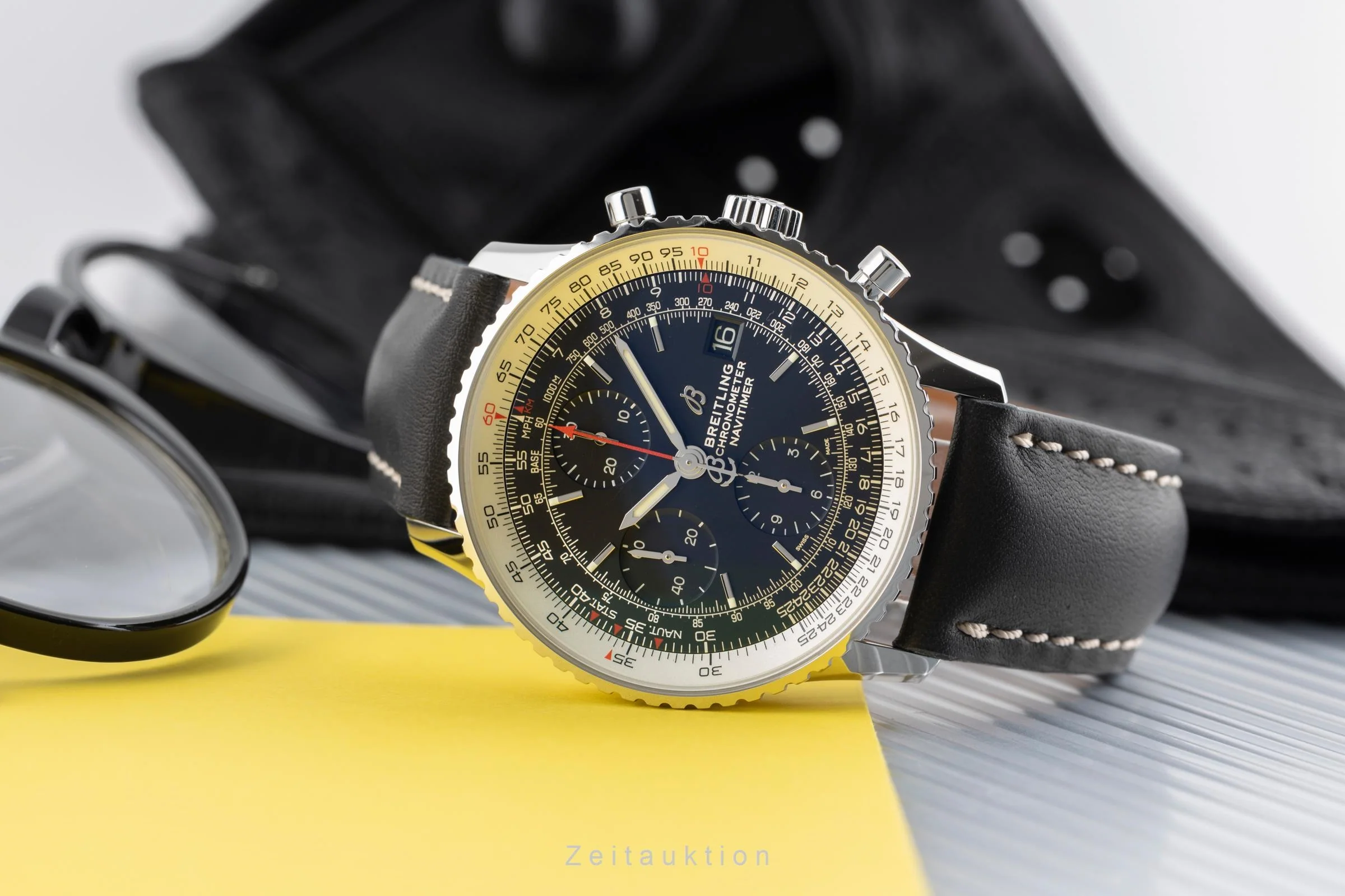 Breitling Navitimer chronograph steel automatic men's watch A13324 LP: 8950EUR  [2504368] - Image 3