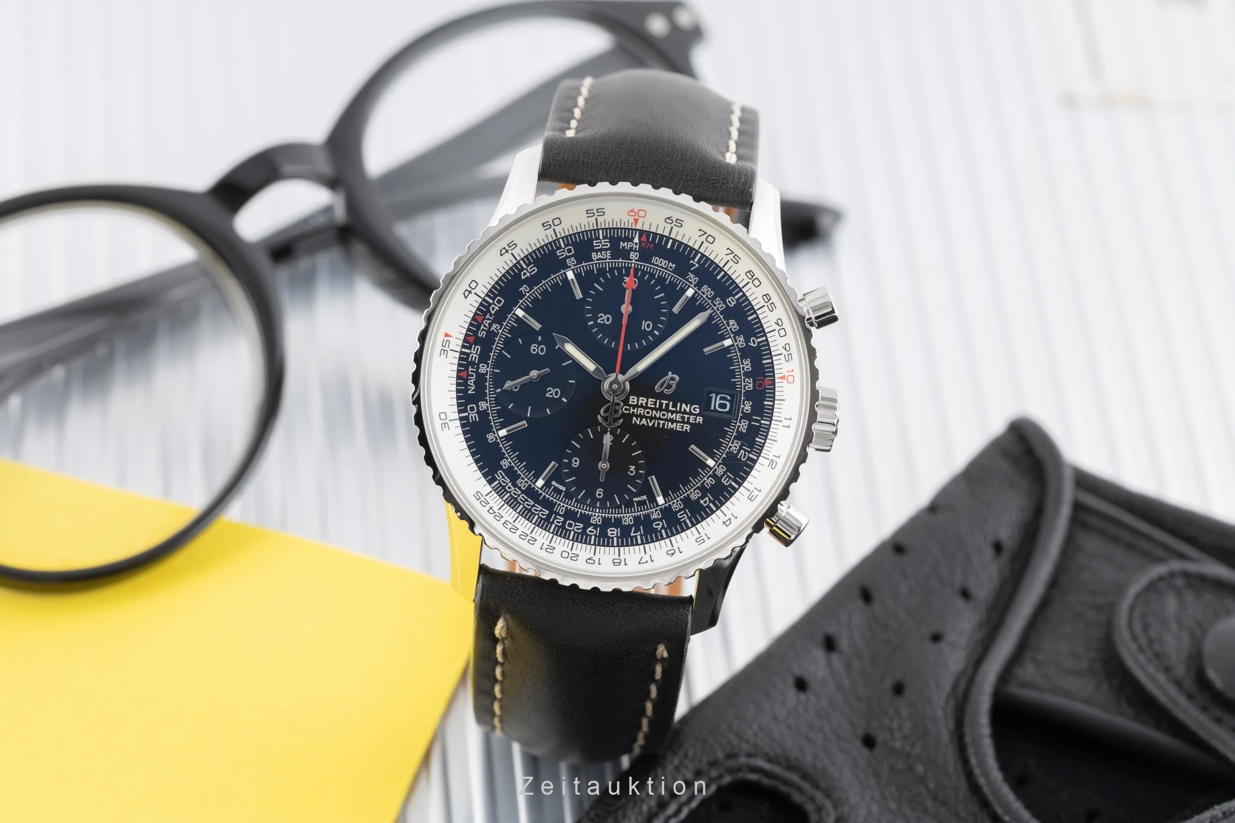Breitling Navitimer chronograph steel automatic men's watch A13324 LP: 8950EUR  [2504368] - Image 4