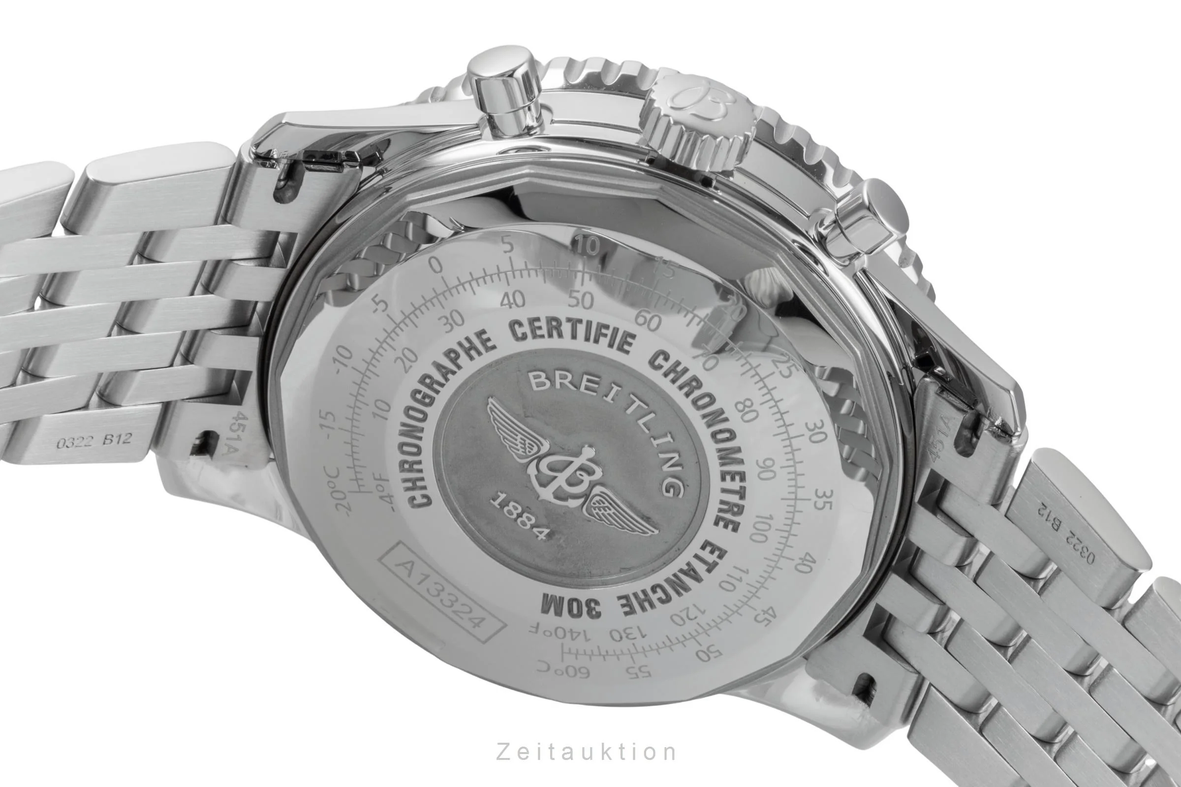 Breitling Navitimer chronograph steel automatic men's watch A13324  [2505827] - Image 12