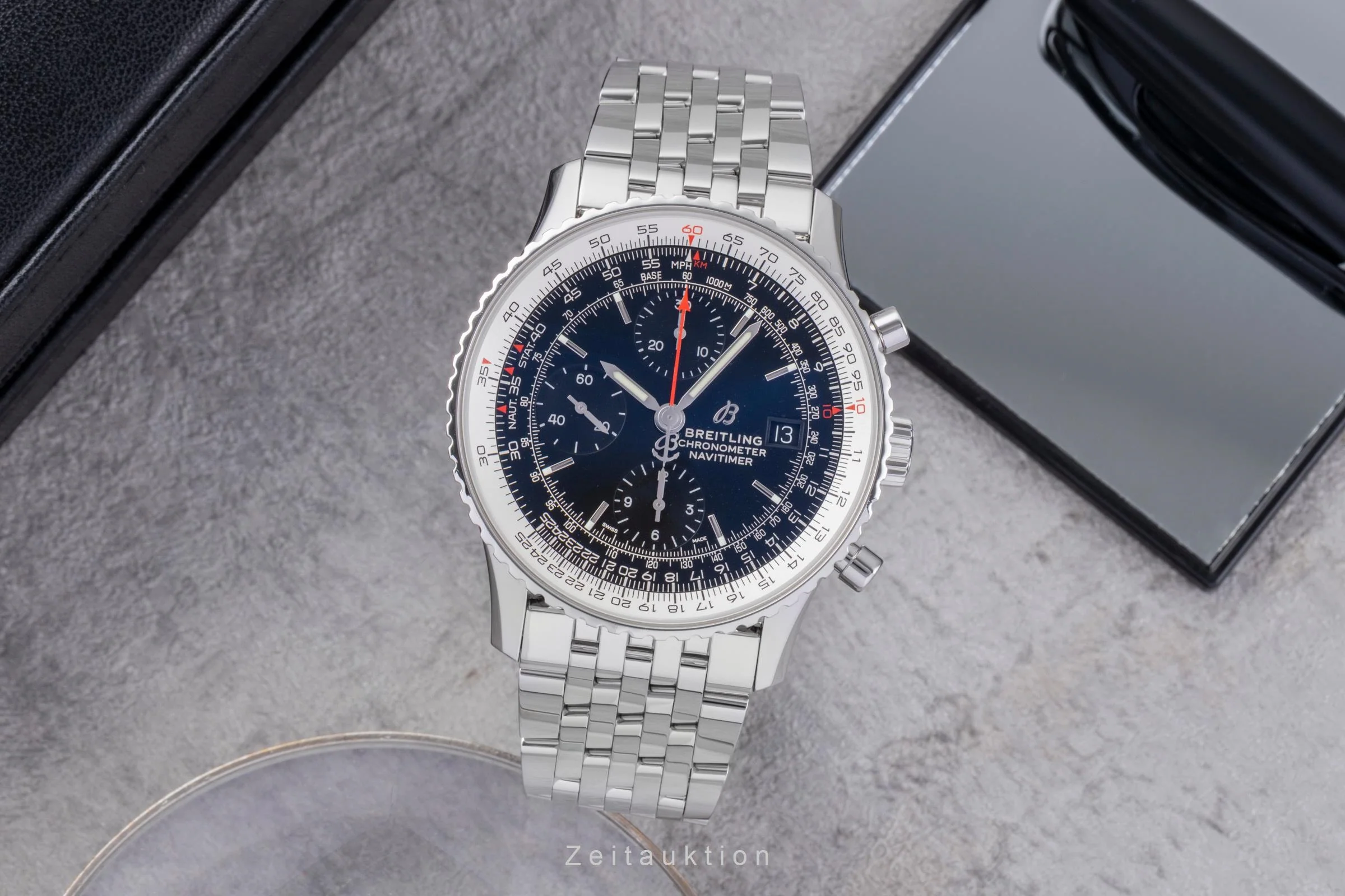 Breitling Navitimer chronograph steel automatic men's watch A13324  [2505827] - Image 4
