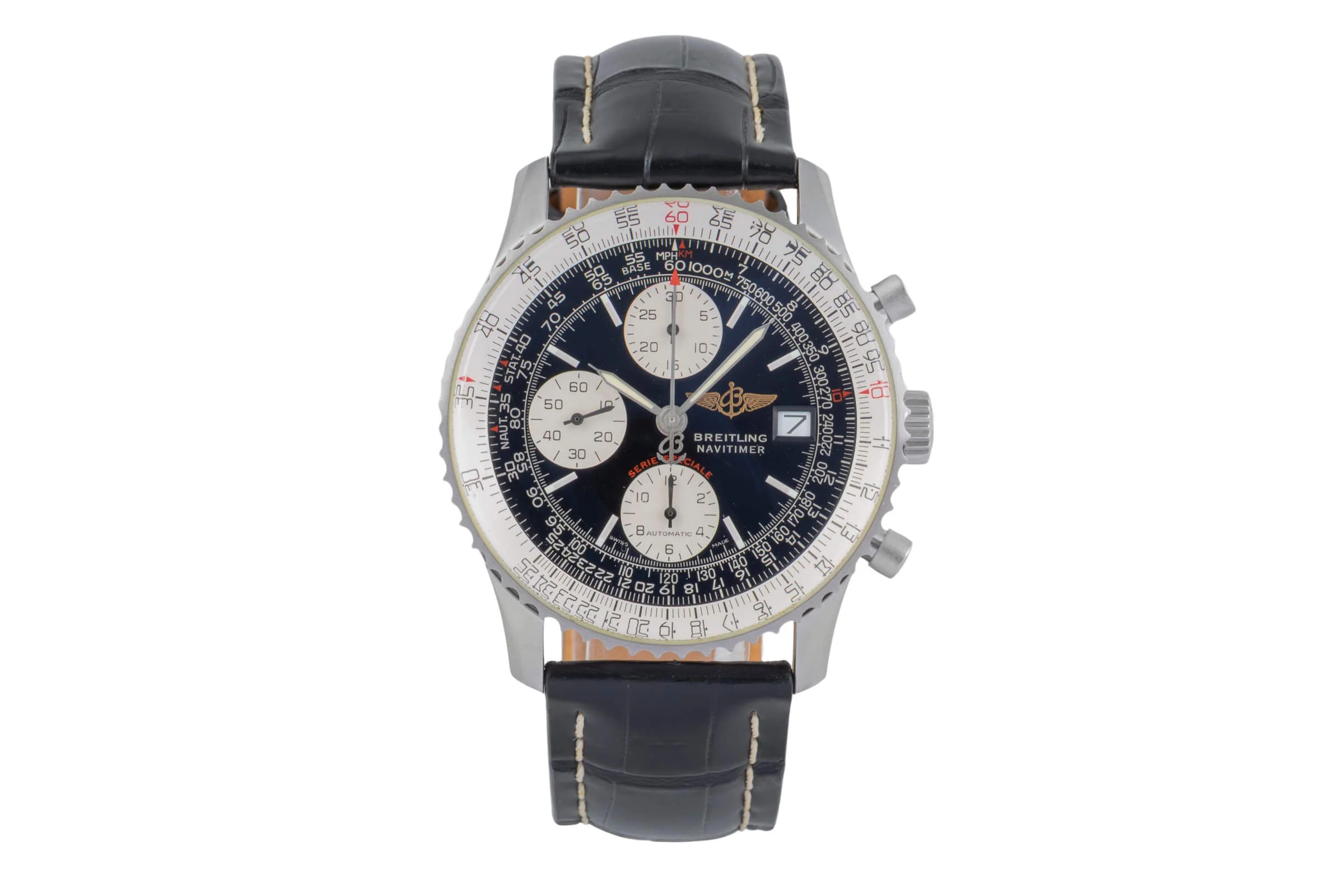 Breitling Navitimer chronograph steel automatic men's watch A13330-0111  [2502332] - Image 5