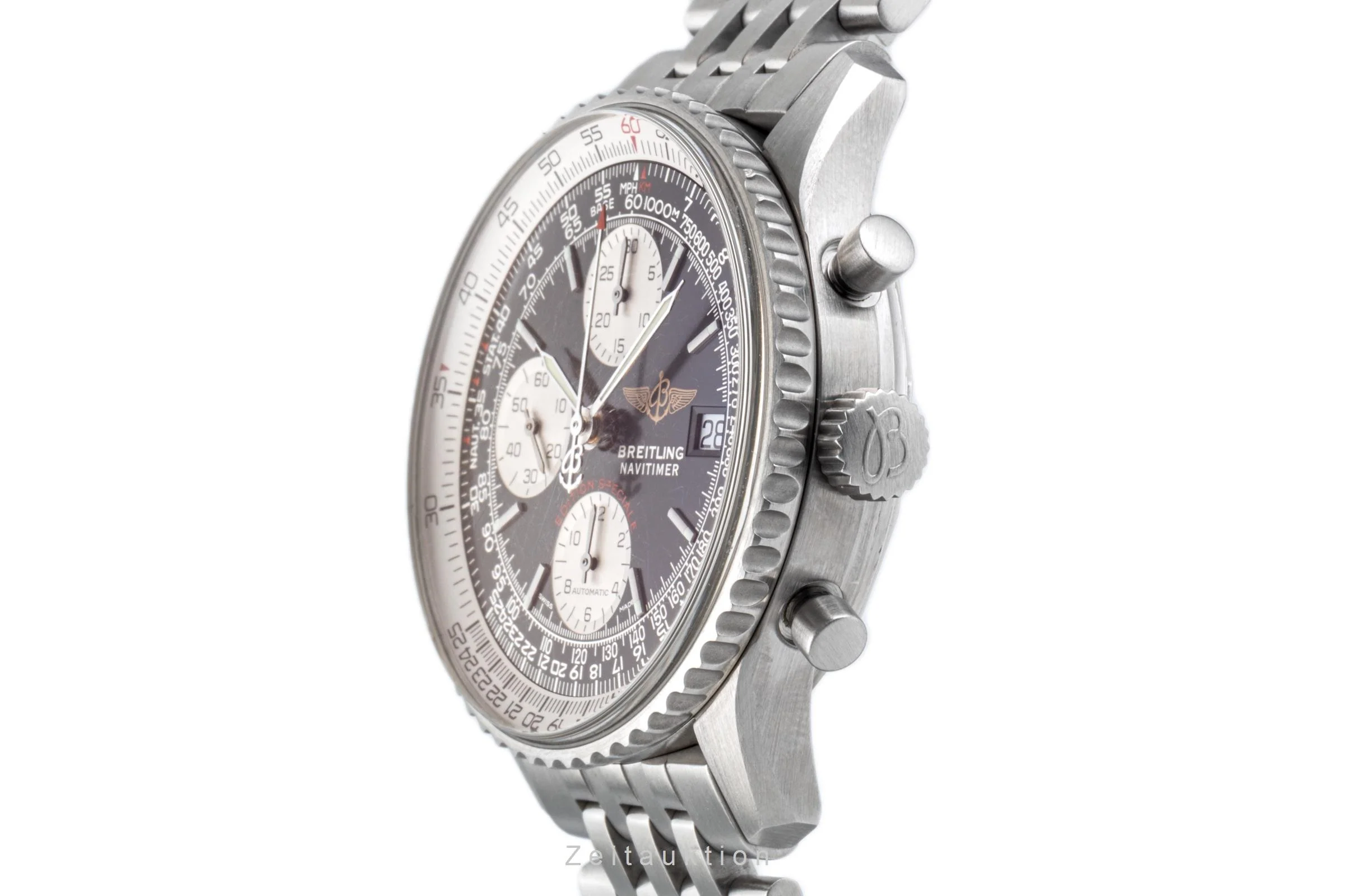 Breitling Navitimer chronograph steel automatic men's watch A13330 LP: 8850EUR  [2206631] - Image 6