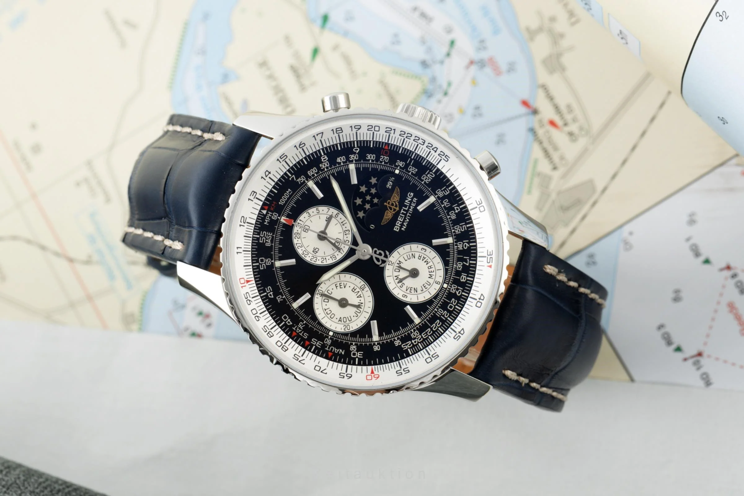 Breitling Navitimer chronograph steel automatic men's watch A19340 LP: 7750EUR  [2111108] - Image 2