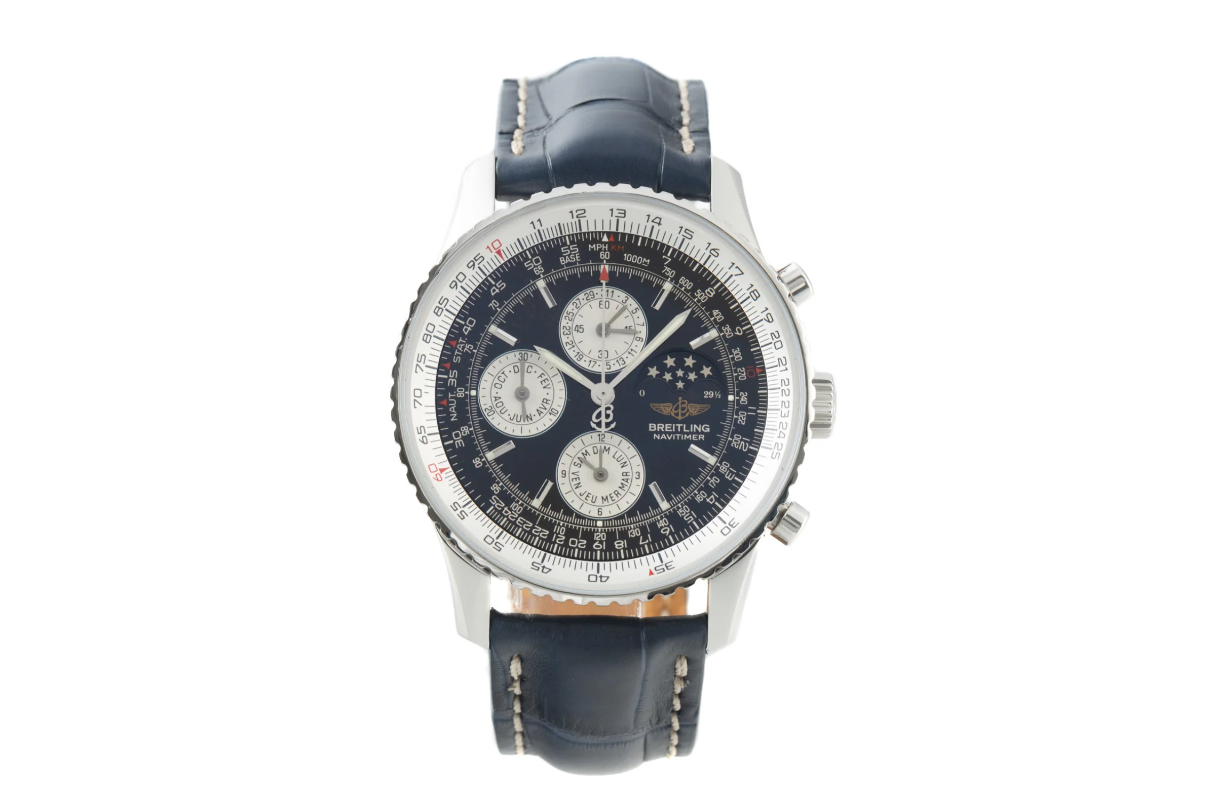 Breitling Navitimer chronograph steel automatic men's watch A19340 LP: 7750EUR  [2111108] - Image 4