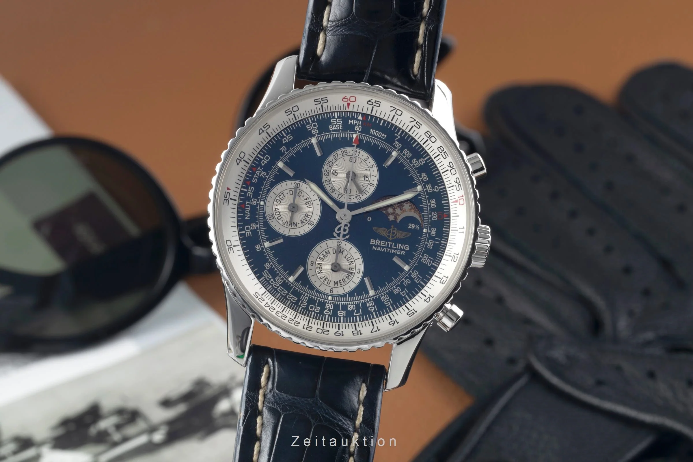 Breitling Navitimer chronograph steel automatic men's watch A19340  [2500672] - Image 2