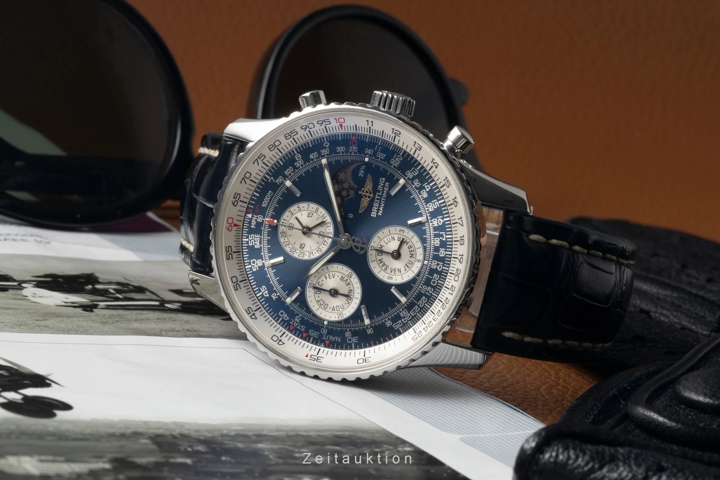 Breitling Navitimer chronograph steel automatic men's watch A19340  [2500672] - Image 3
