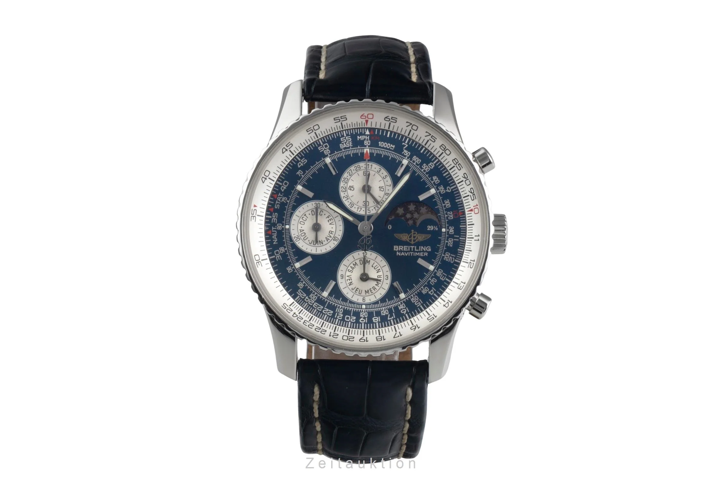 Breitling Navitimer chronograph steel automatic men's watch A19340  [2500672] - Image 5