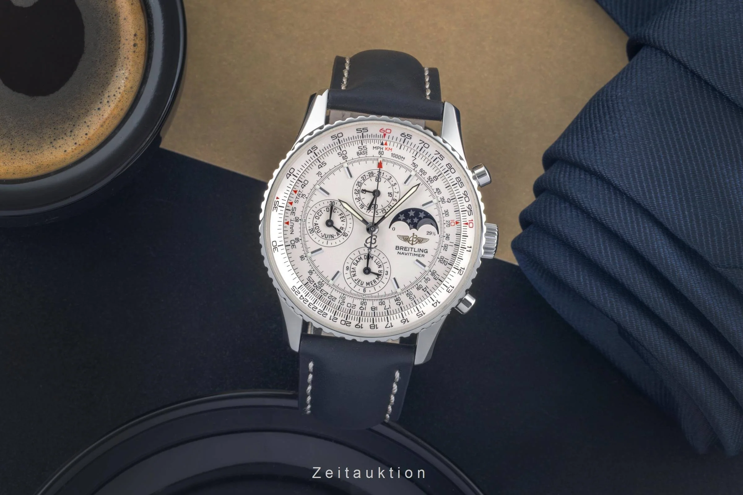 Breitling Navitimer chronograph steel automatic men's watch A19340  [2501125] - Image 4