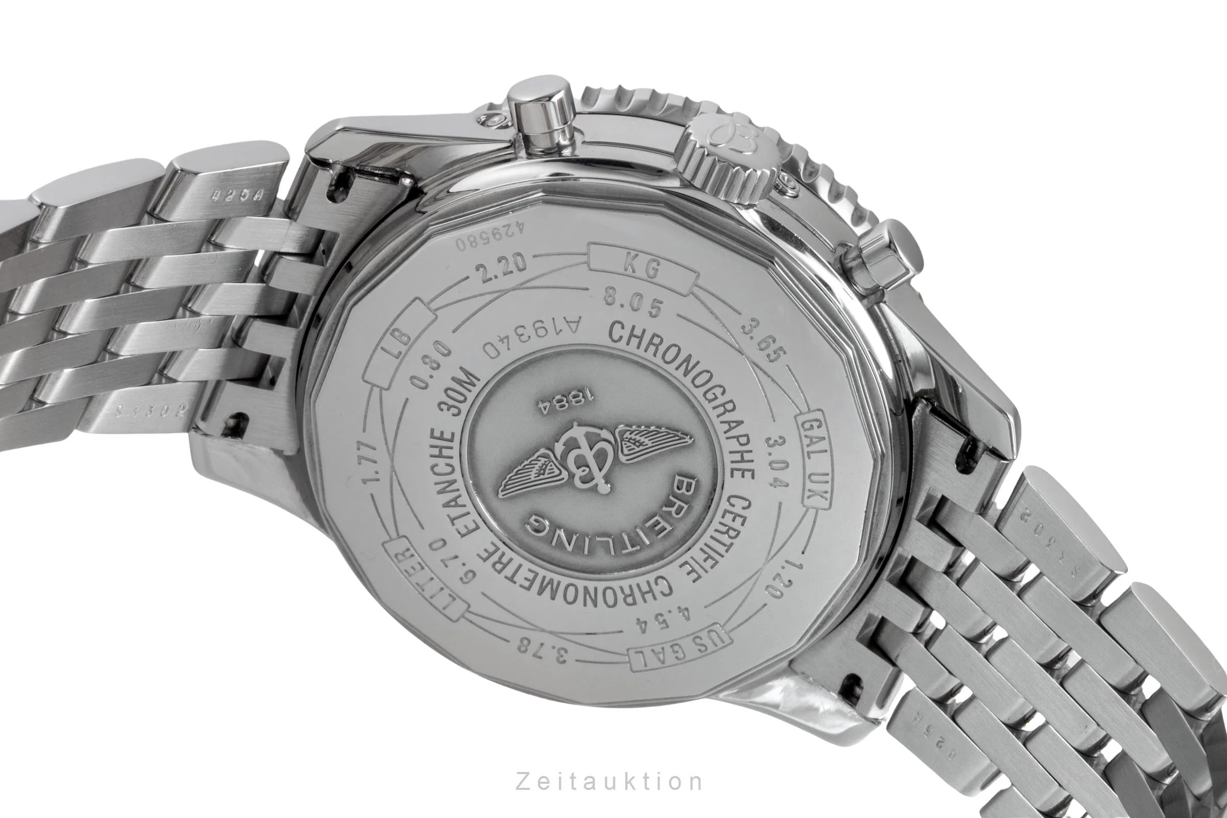 Breitling Navitimer chronograph steel automatic men's watch A19340  [2507296] - Image 12