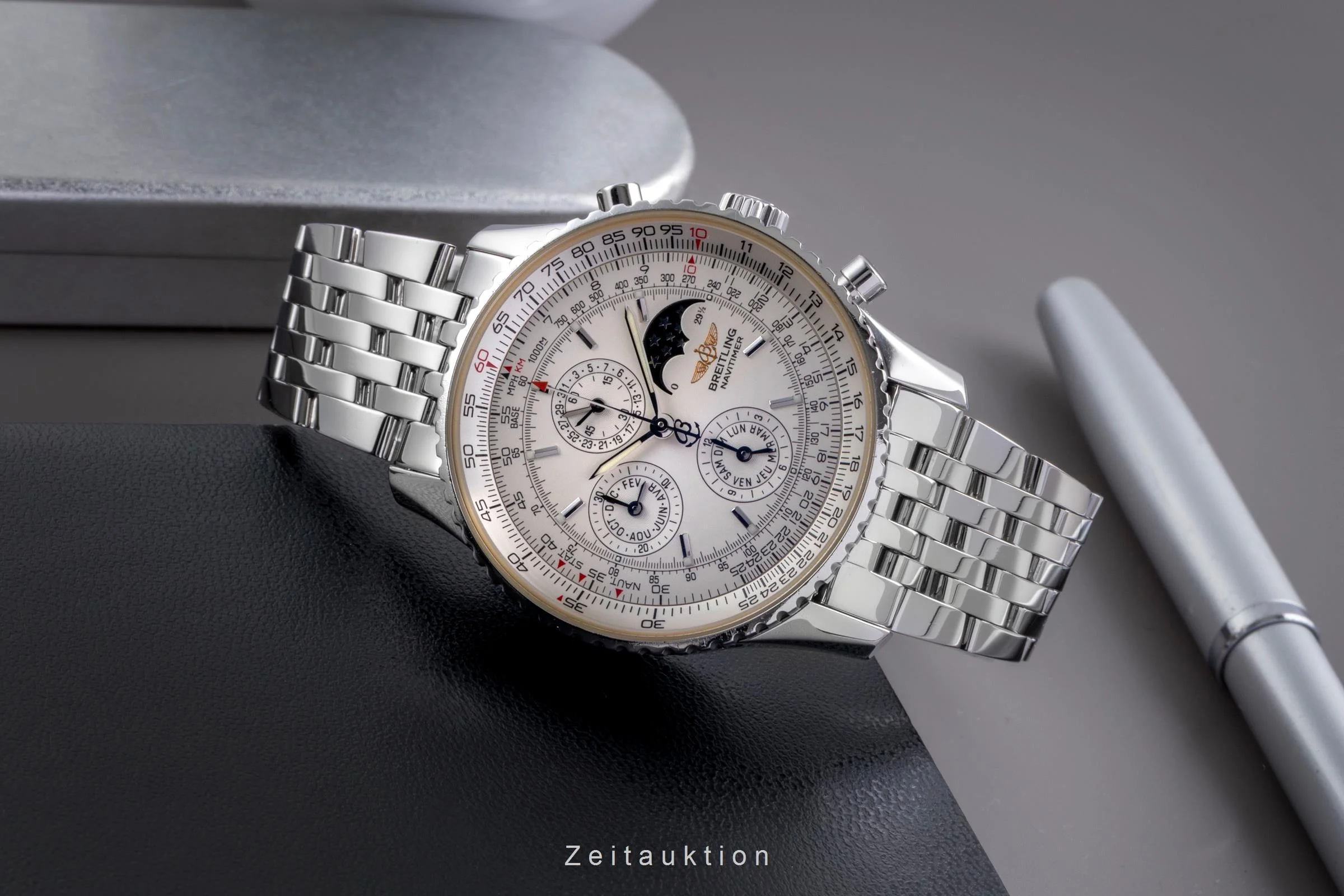 Breitling Navitimer chronograph steel automatic men's watch A19340  [2507296] - Image 3