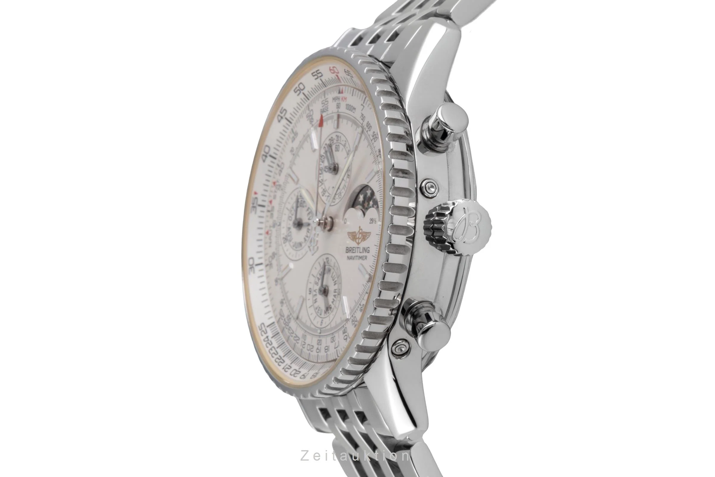 Breitling Navitimer chronograph steel automatic men's watch A19340  [2507296] - Image 7