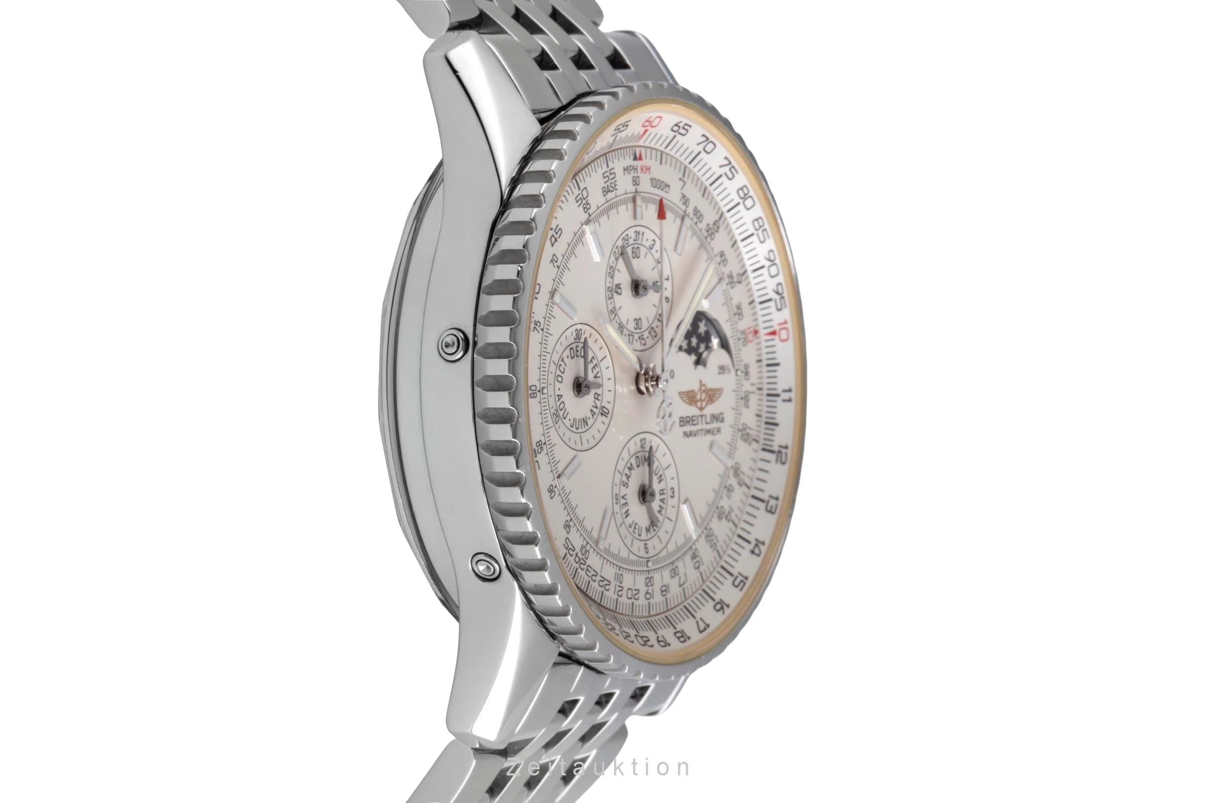 Breitling Navitimer chronograph steel automatic men's watch A19340  [2507296] - Image 8