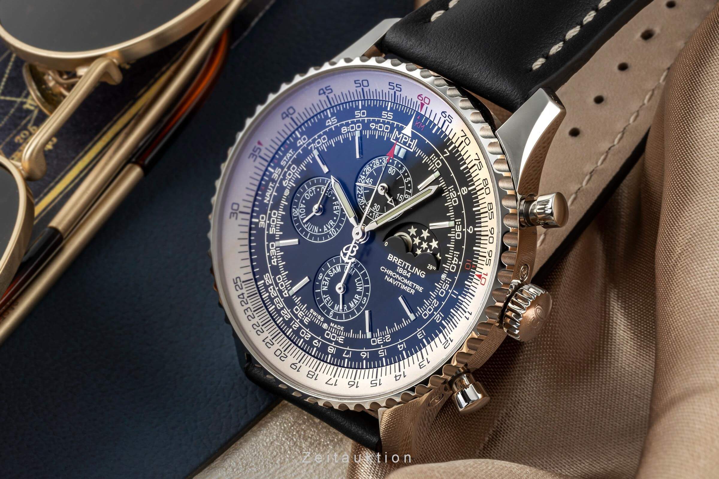 Breitling Navitimer chronograph steel automatic men's watch A19380 Limited  [2403187] - Image 13