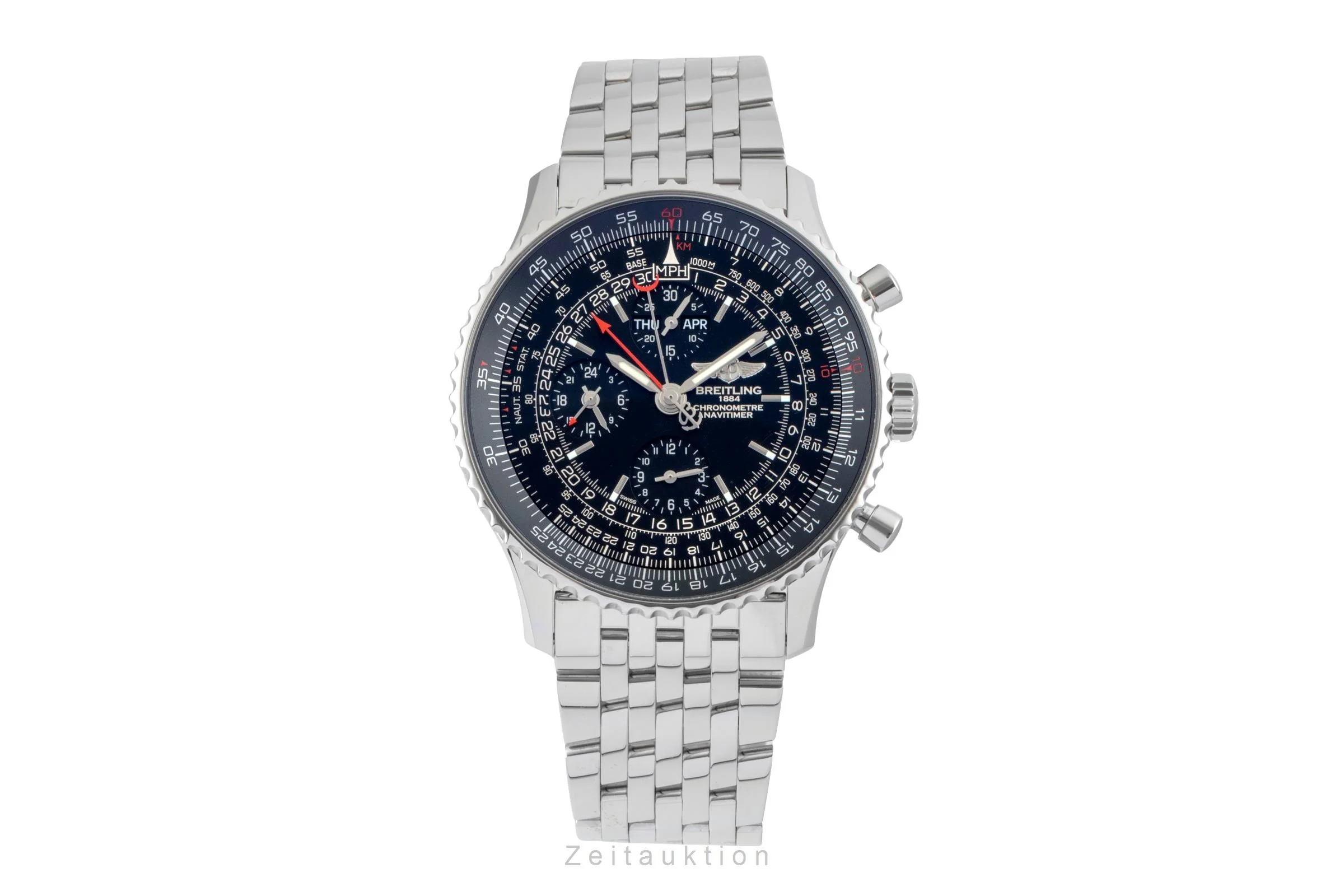 Breitling Navitimer chronograph steel automatic men's watch A2135024/BE62 Limited  [2600731] - Image 5