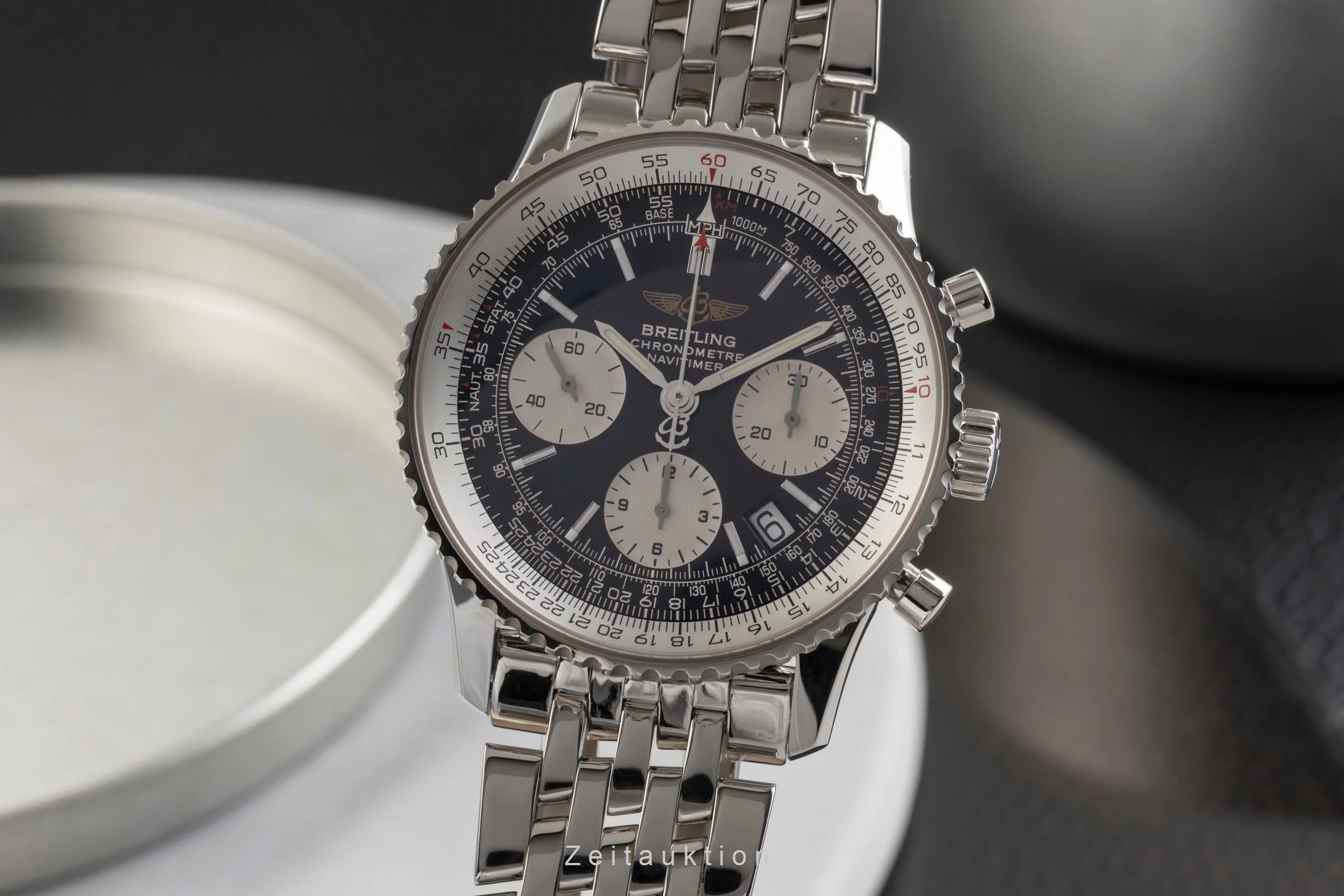 Breitling Navitimer chronograph steel automatic men's watch A23322-011  [2503919] - Image 2