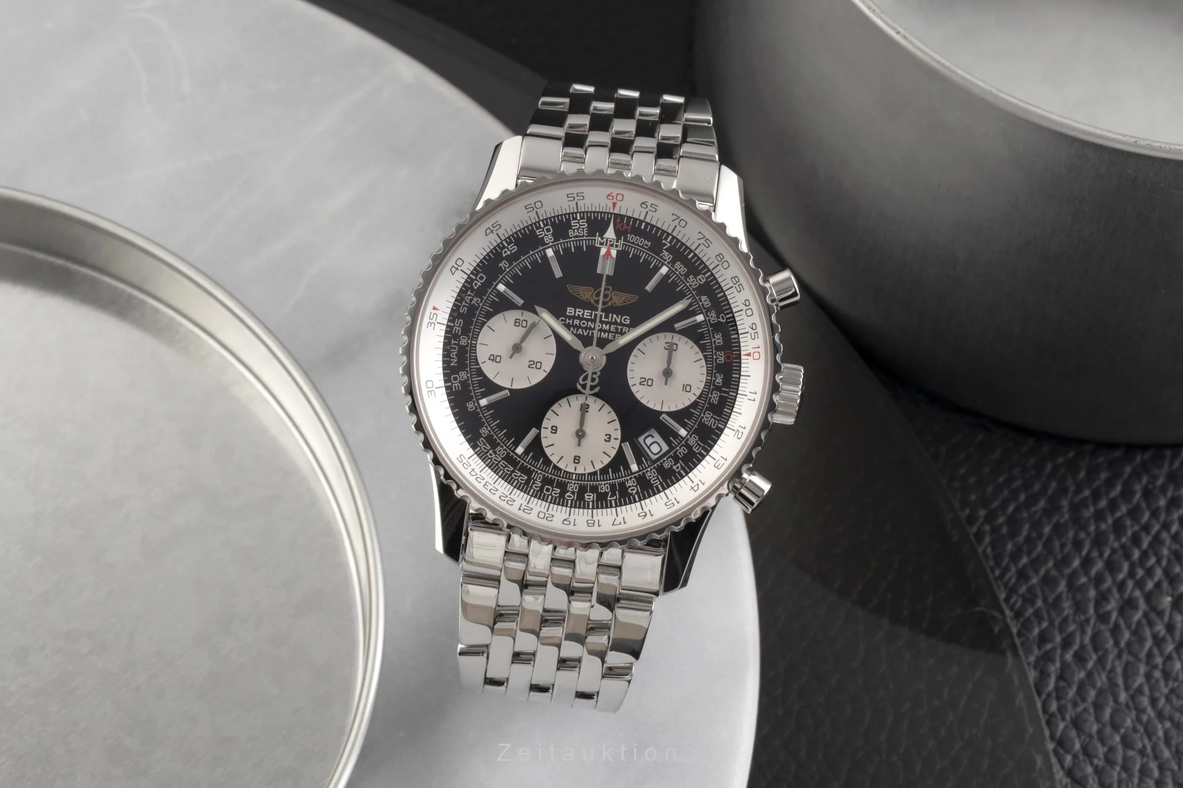 Breitling Navitimer chronograph steel automatic men's watch A23322-011  [2503919] - Image 4