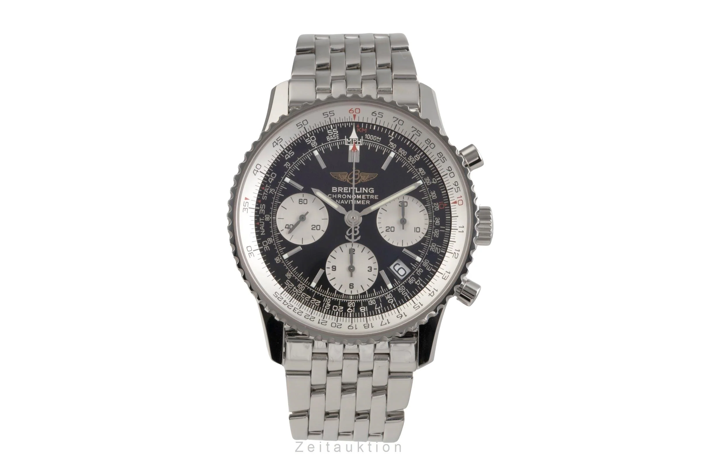 Breitling Navitimer chronograph steel automatic men's watch A23322-011  [2503919] - Image 5