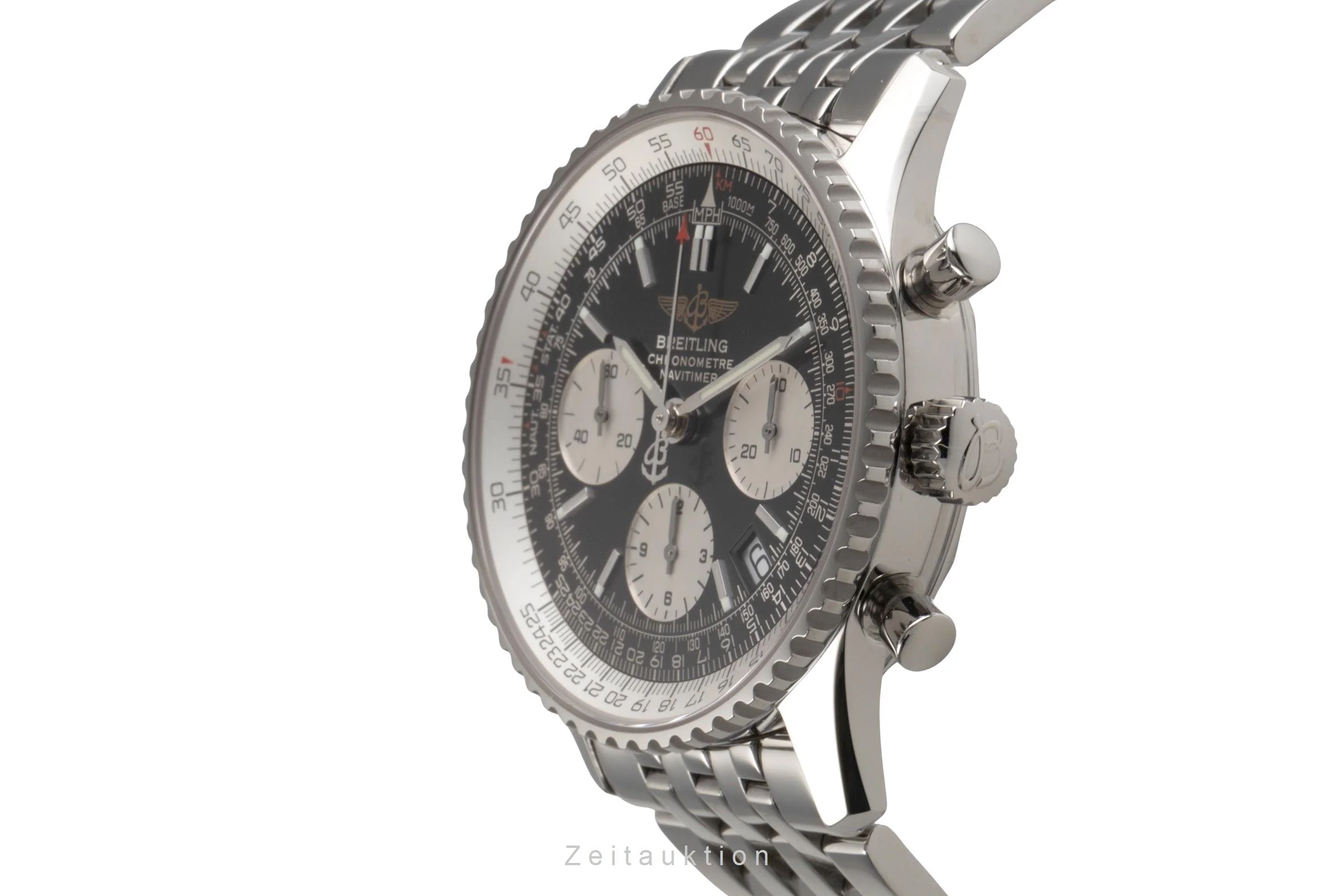 Breitling Navitimer chronograph steel automatic men's watch A23322-011  [2503919] - Image 7