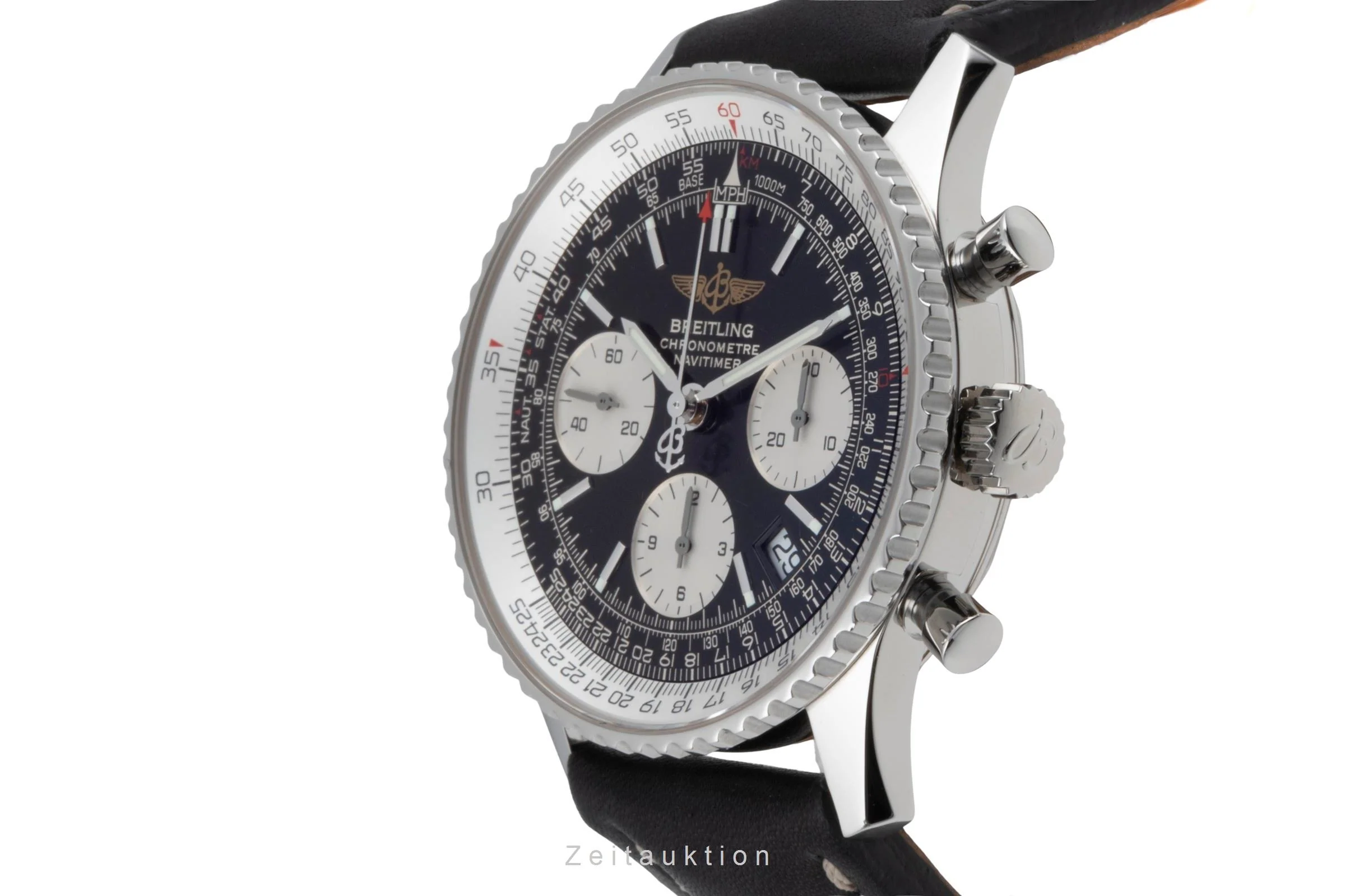 Breitling Navitimer chronograph steel automatic men's watch A23322-011  [2505296] - Image 8