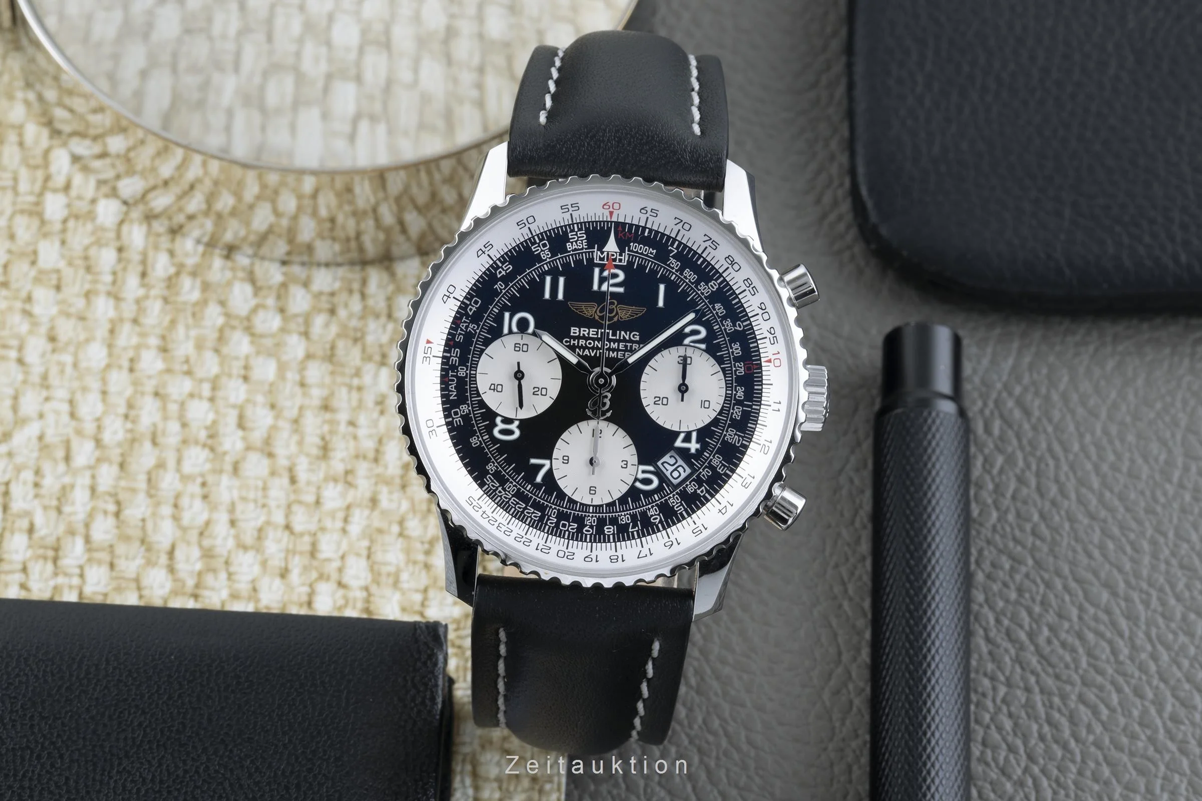 Breitling Navitimer chronograph steel automatic men's watch A23322 LP: 8300EUR  [2205028] - Image 3