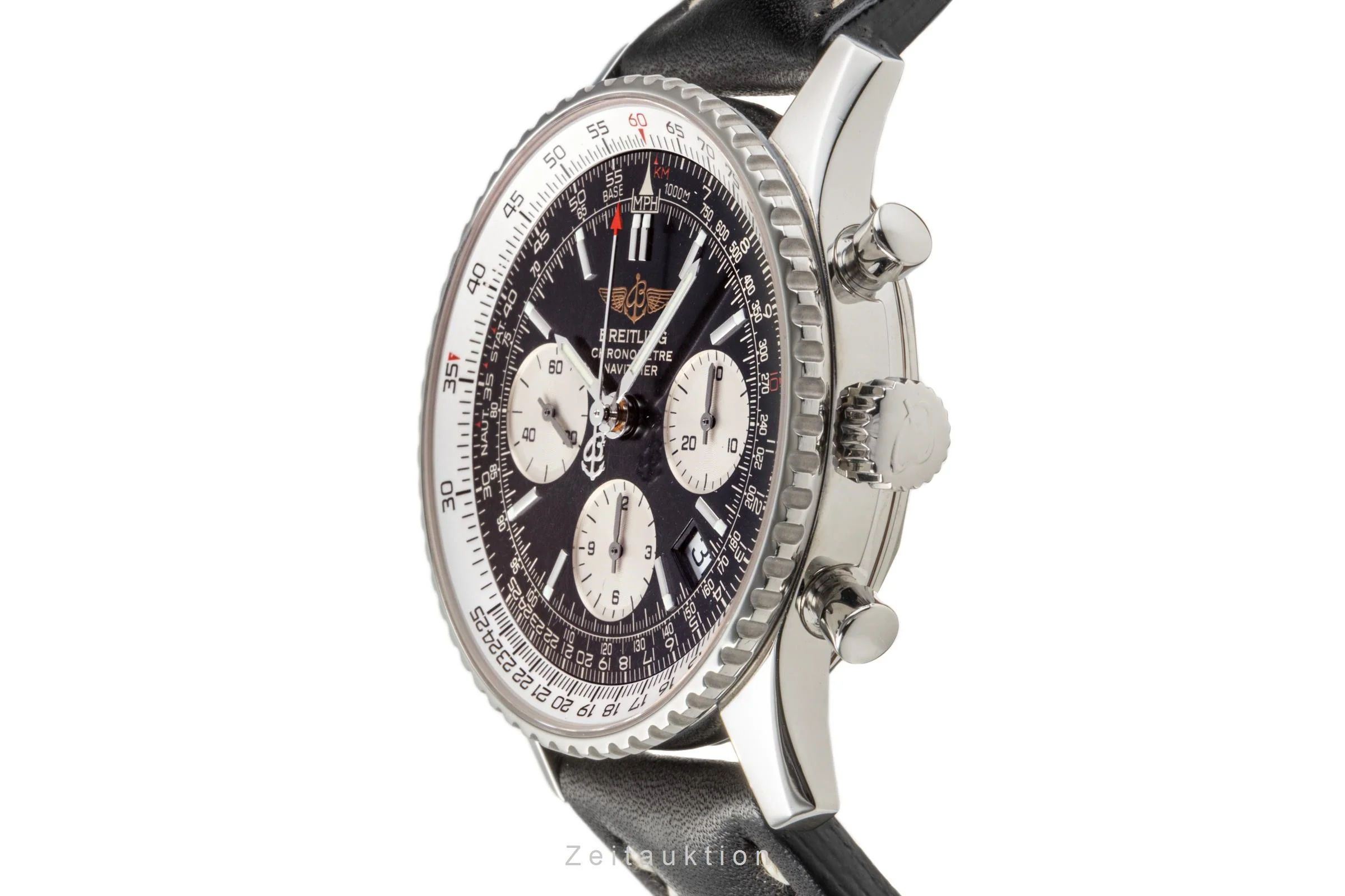 Breitling Navitimer chronograph steel automatic men's watch A23322 LP: 8700EUR  [2301150] - Image 6