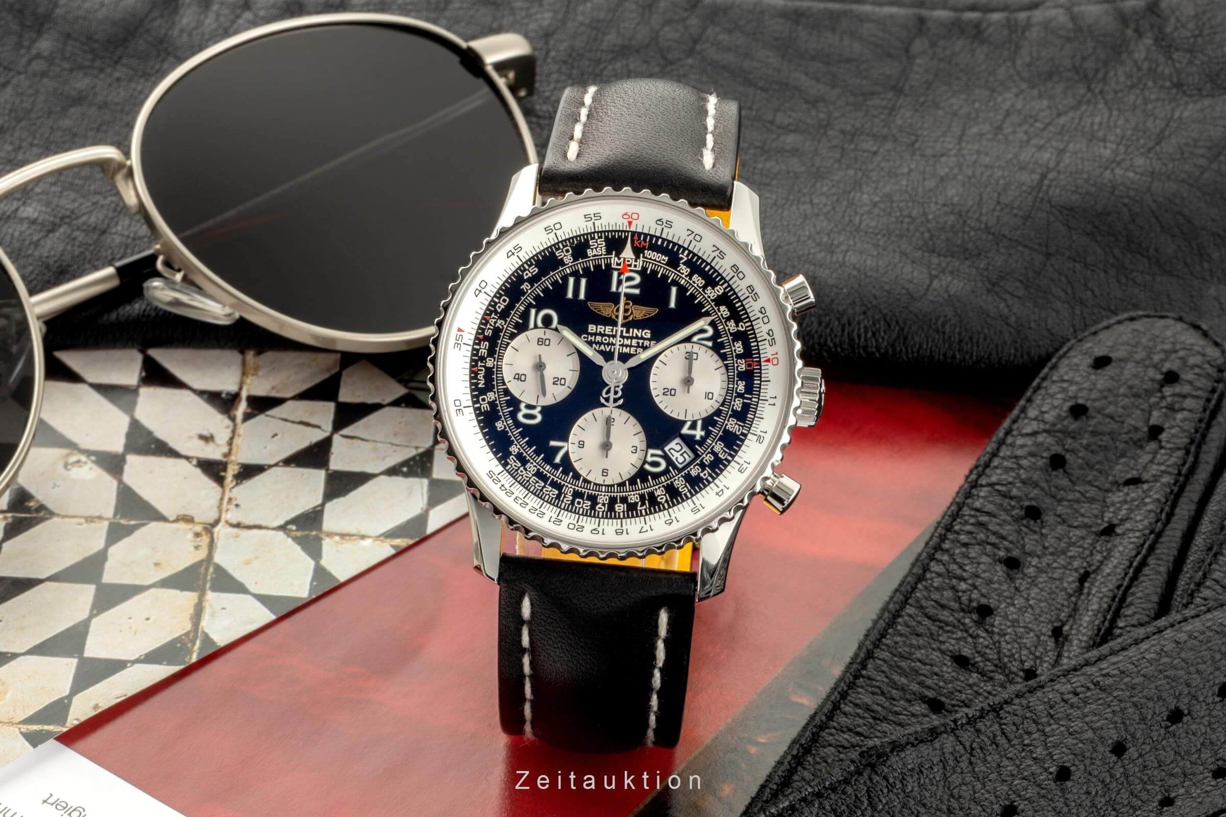 Breitling Navitimer chronograph steel automatic men's watch A23322 LP: 8950EUR  [2400931] - Image 3