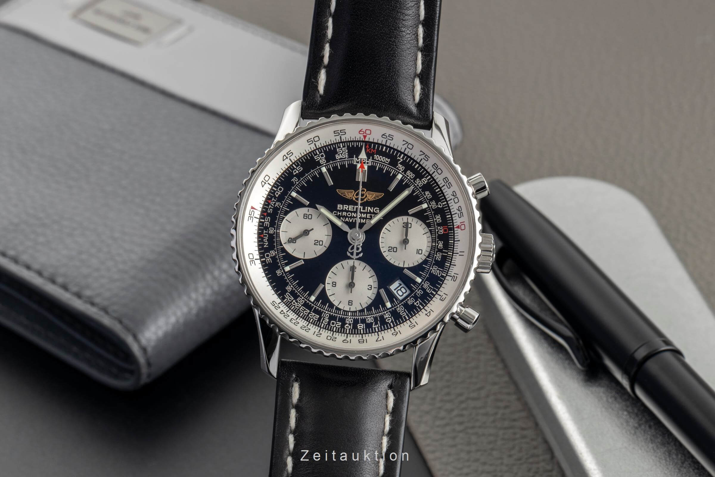 Breitling Navitimer chronograph steel automatic men's watch A23322 LP: 8950EUR  [2501412] - Image 2