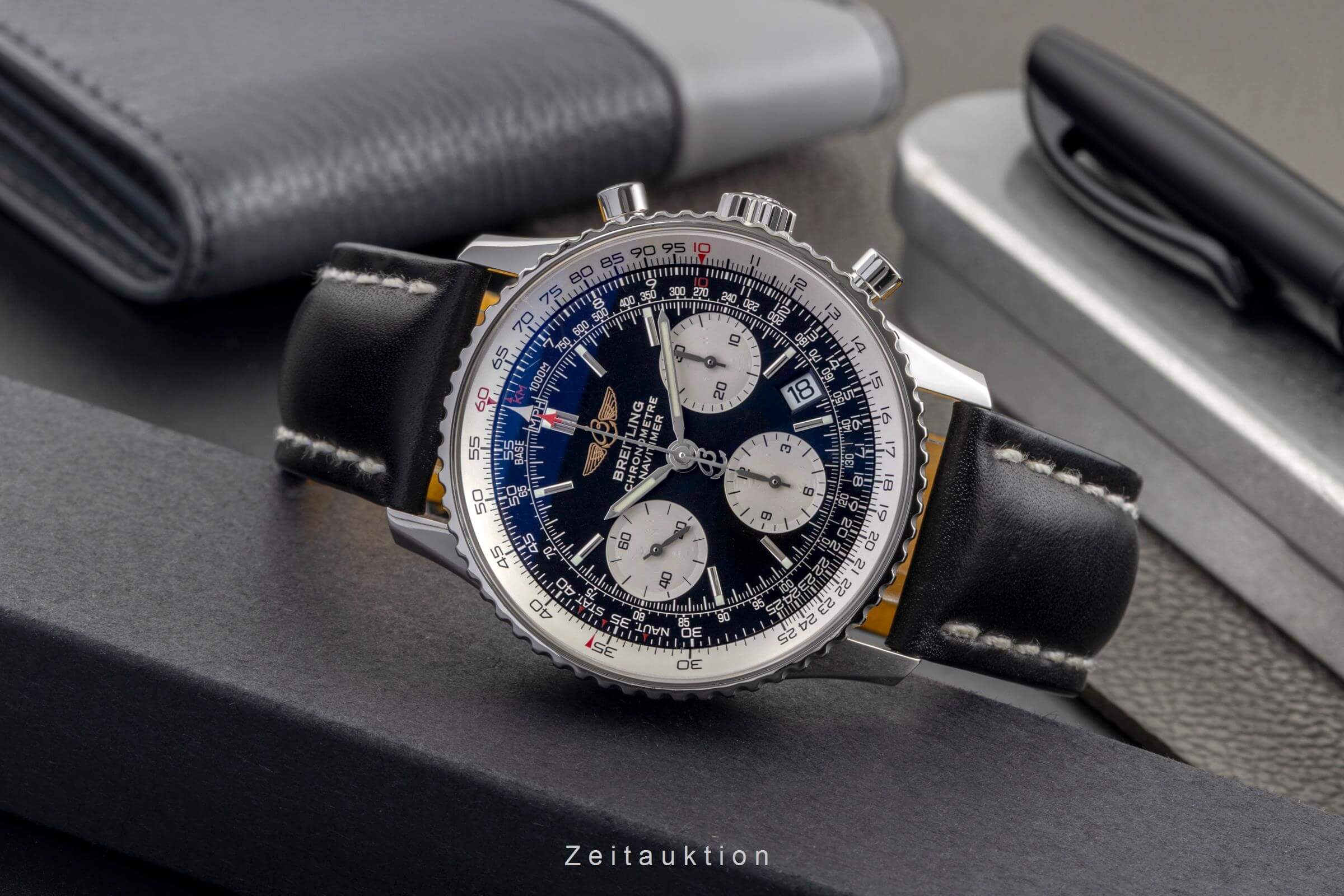 Breitling Navitimer chronograph steel automatic men's watch A23322 LP: 8950EUR  [2501412] - Image 3