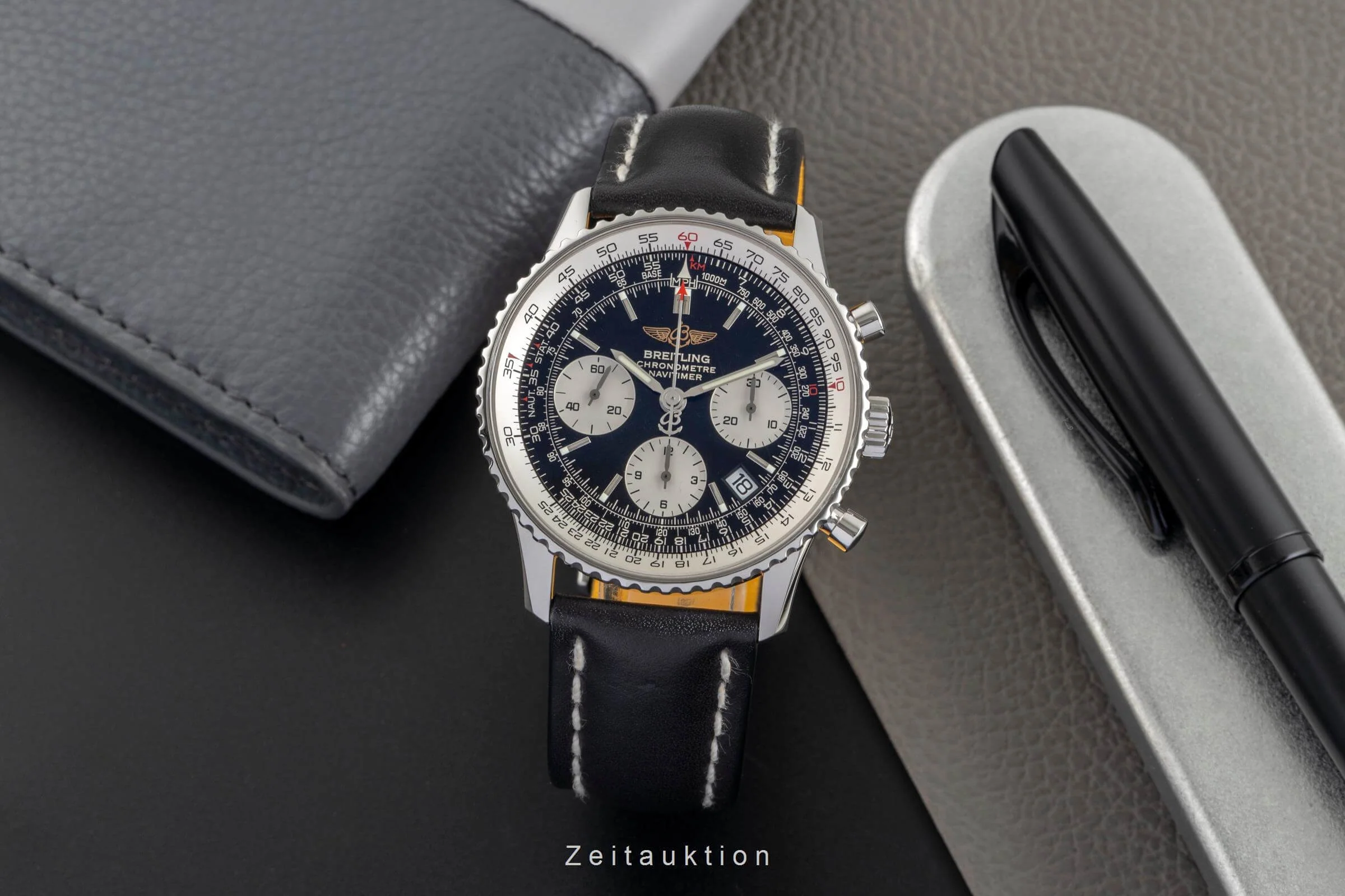 Breitling Navitimer chronograph steel automatic men's watch A23322 LP: 8950EUR  [2501412] - Image 4