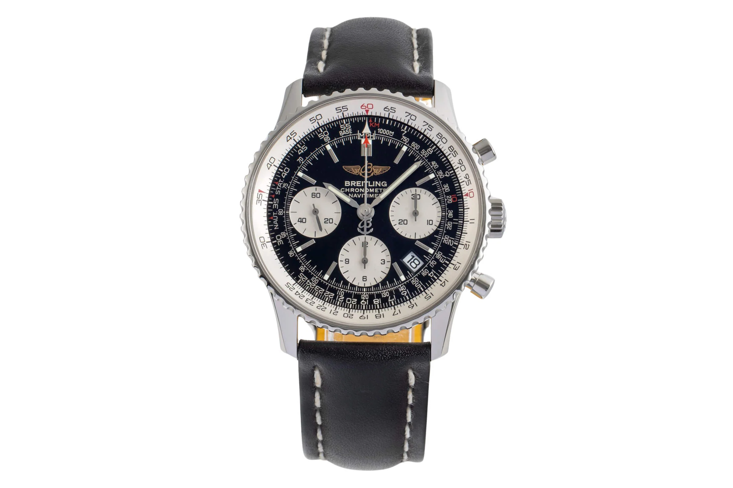 Breitling Navitimer chronograph steel automatic men's watch A23322 LP: 8950EUR  [2501412] - Image 5