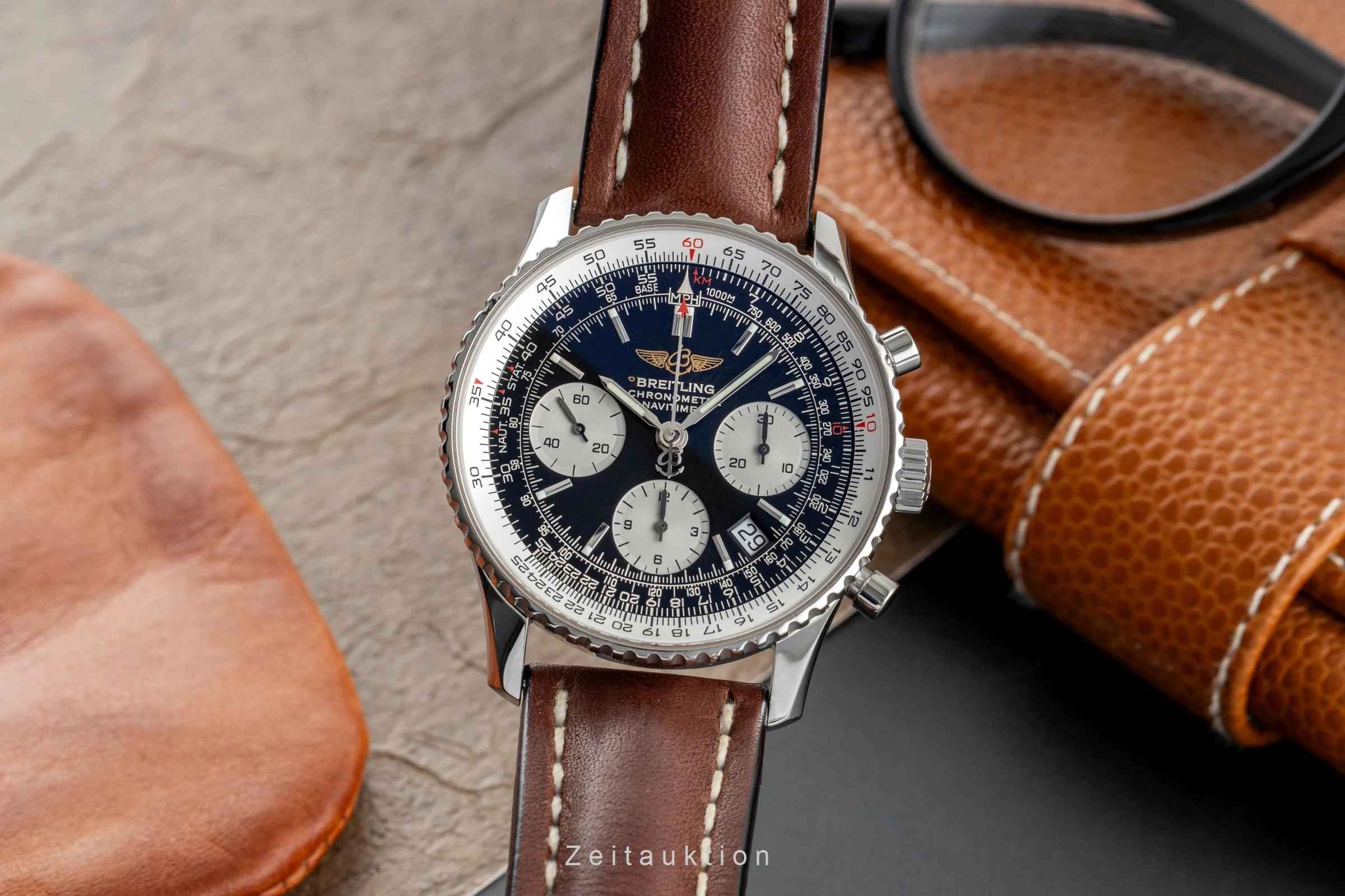 Breitling Navitimer chronograph steel automatic men's watch A23322 LP: 9300EUR  [2504235] - Image 2