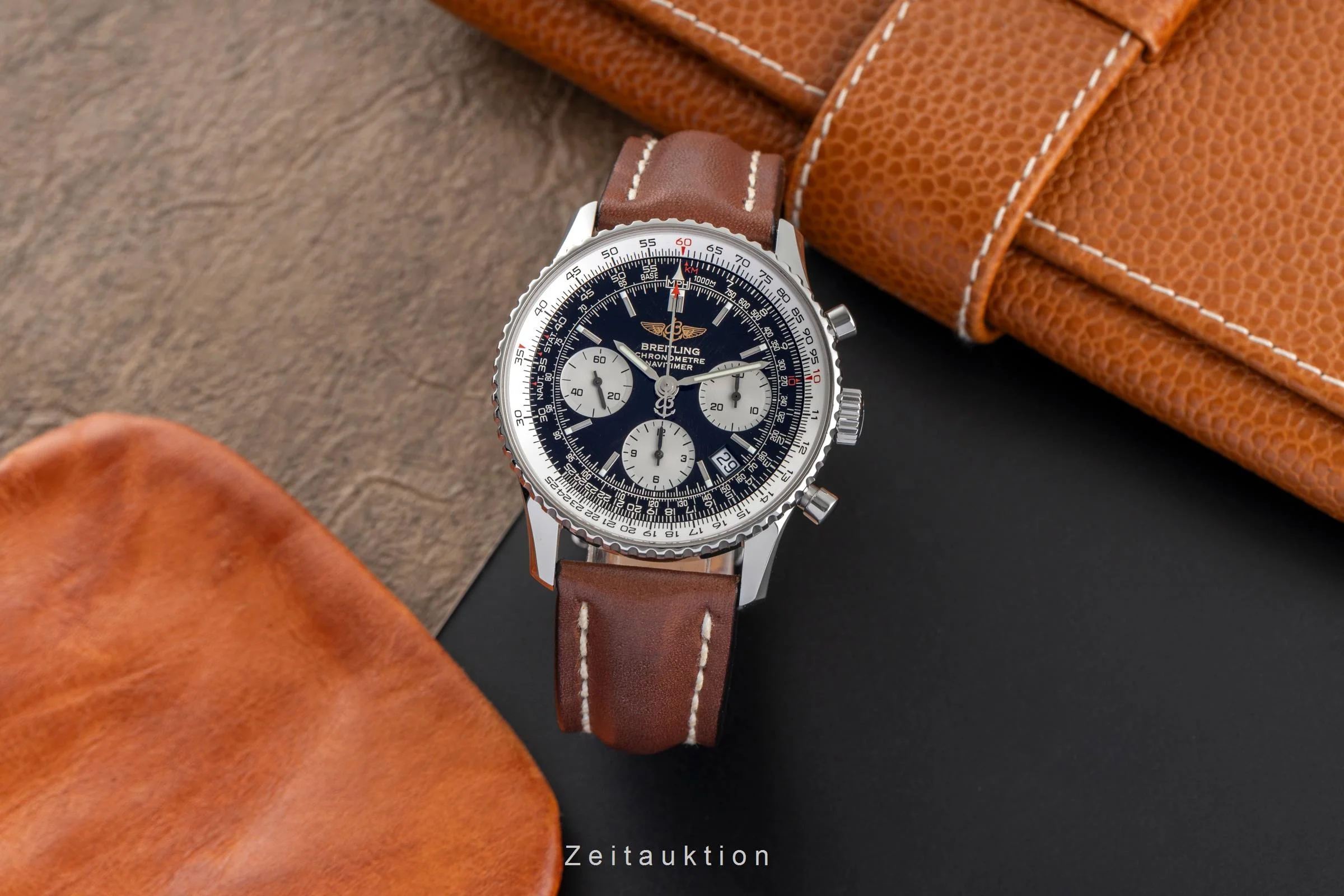 Breitling Navitimer chronograph steel automatic men's watch A23322 LP: 9300EUR  [2504235] - Image 4