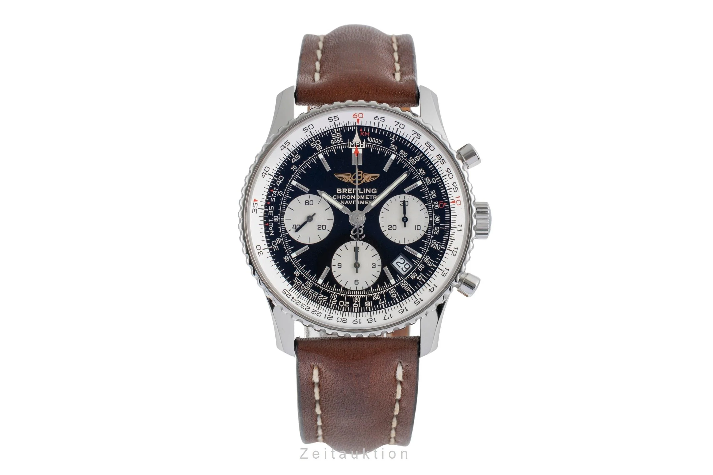 Breitling Navitimer chronograph steel automatic men's watch A23322 LP: 9300EUR  [2504235] - Image 5