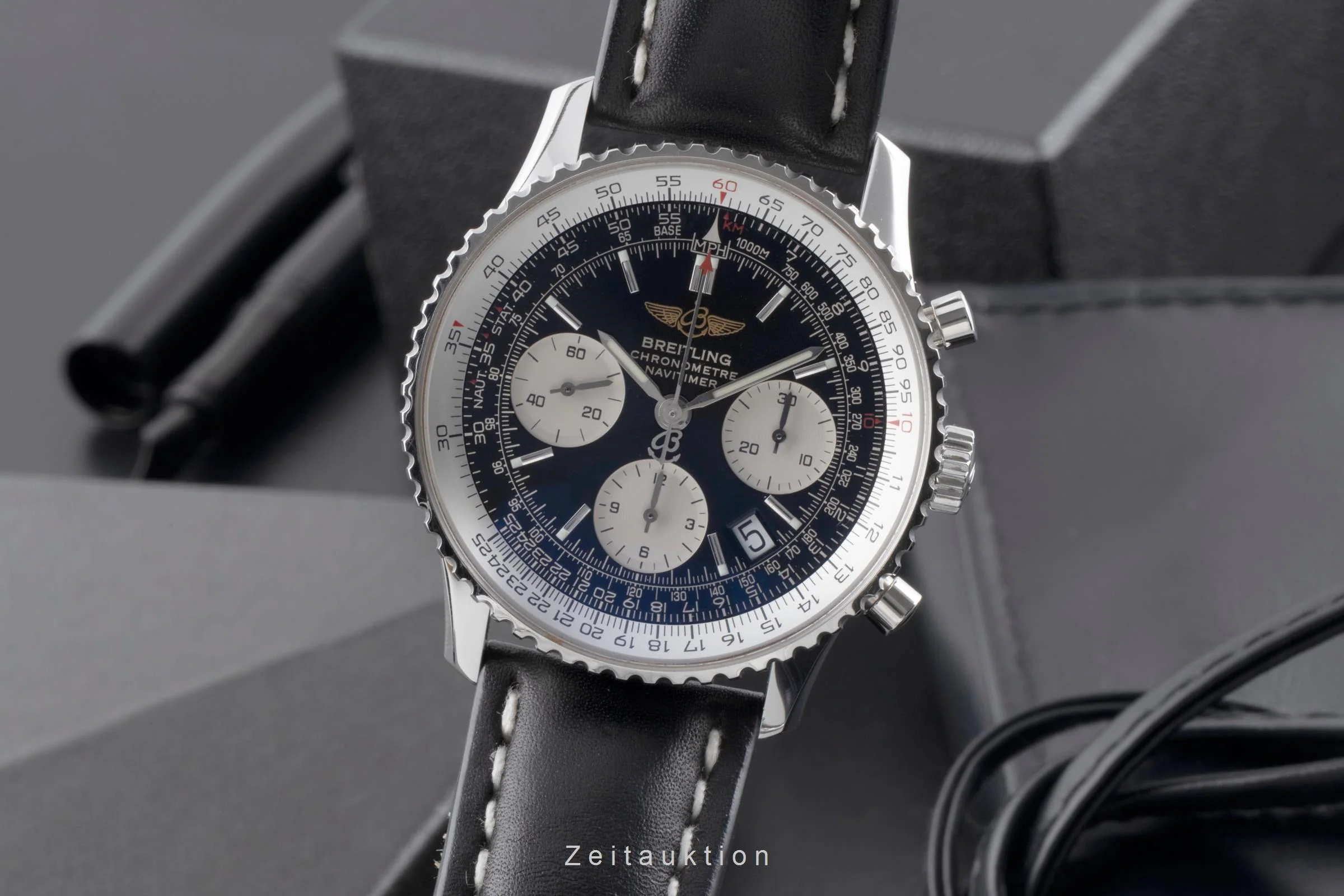 Breitling Navitimer chronograph steel automatic men's watch A23322  [2504332] - Image 2