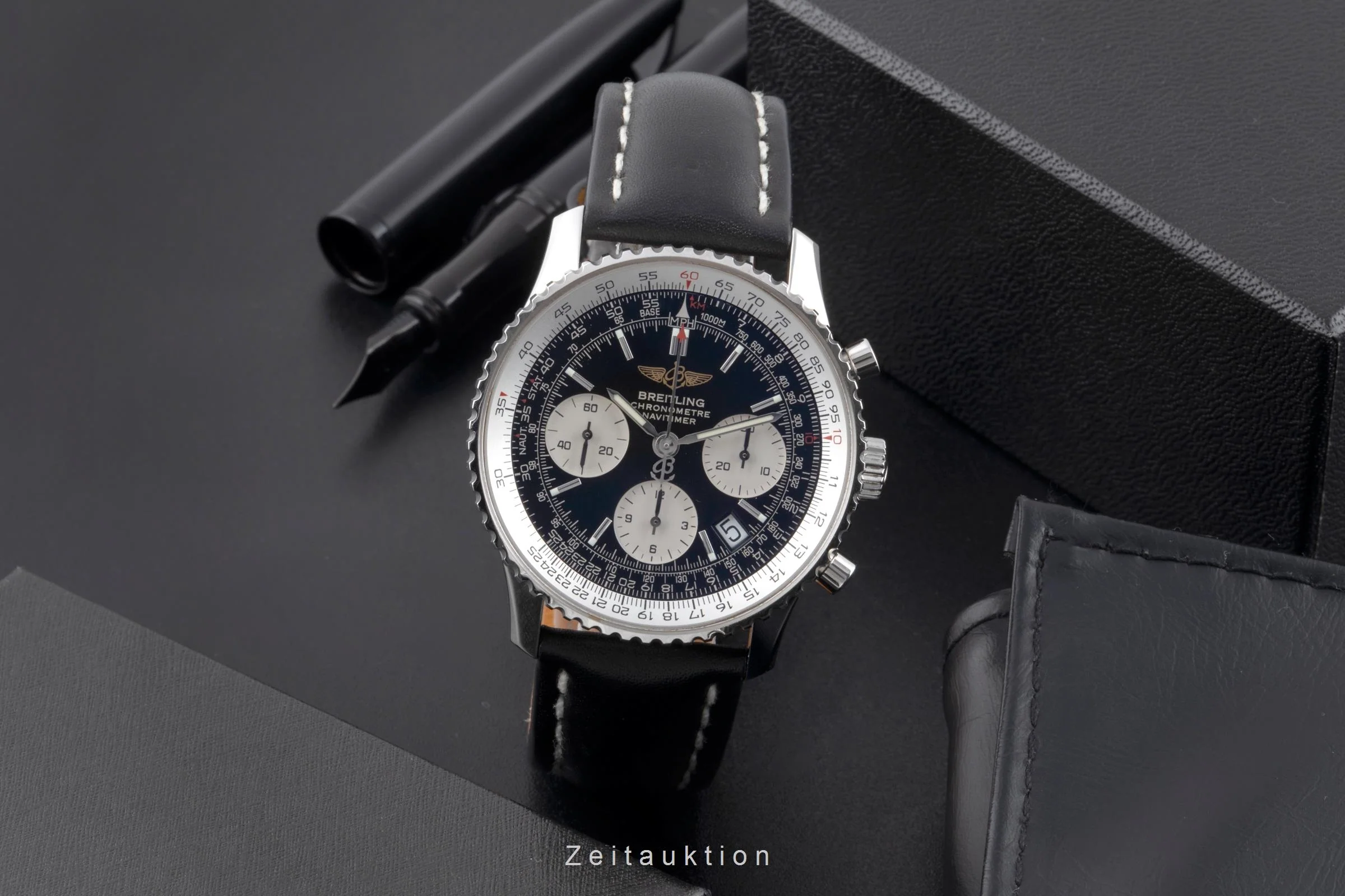 Breitling Navitimer chronograph steel automatic men's watch A23322  [2504332] - Image 4