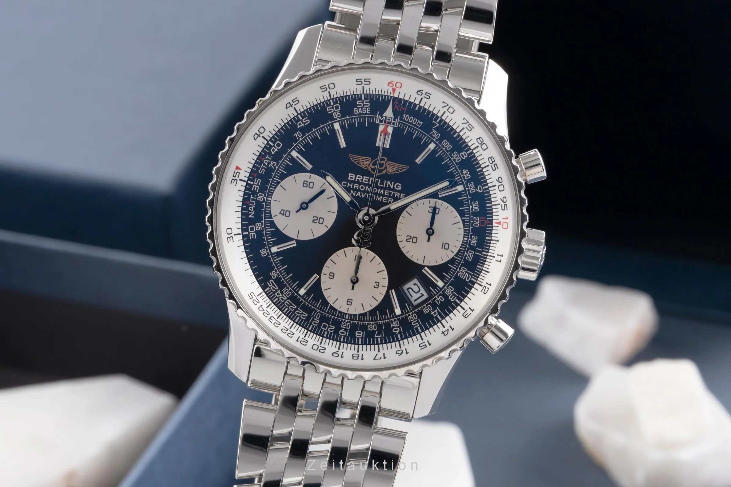 Breitling Navitimer chronograph steel automatic men's watch A23322  [2504410] - Image 2