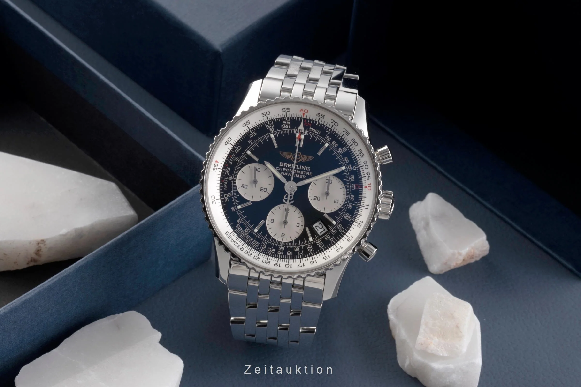 Breitling Navitimer chronograph steel automatic men's watch A23322  [2504410] - Image 4