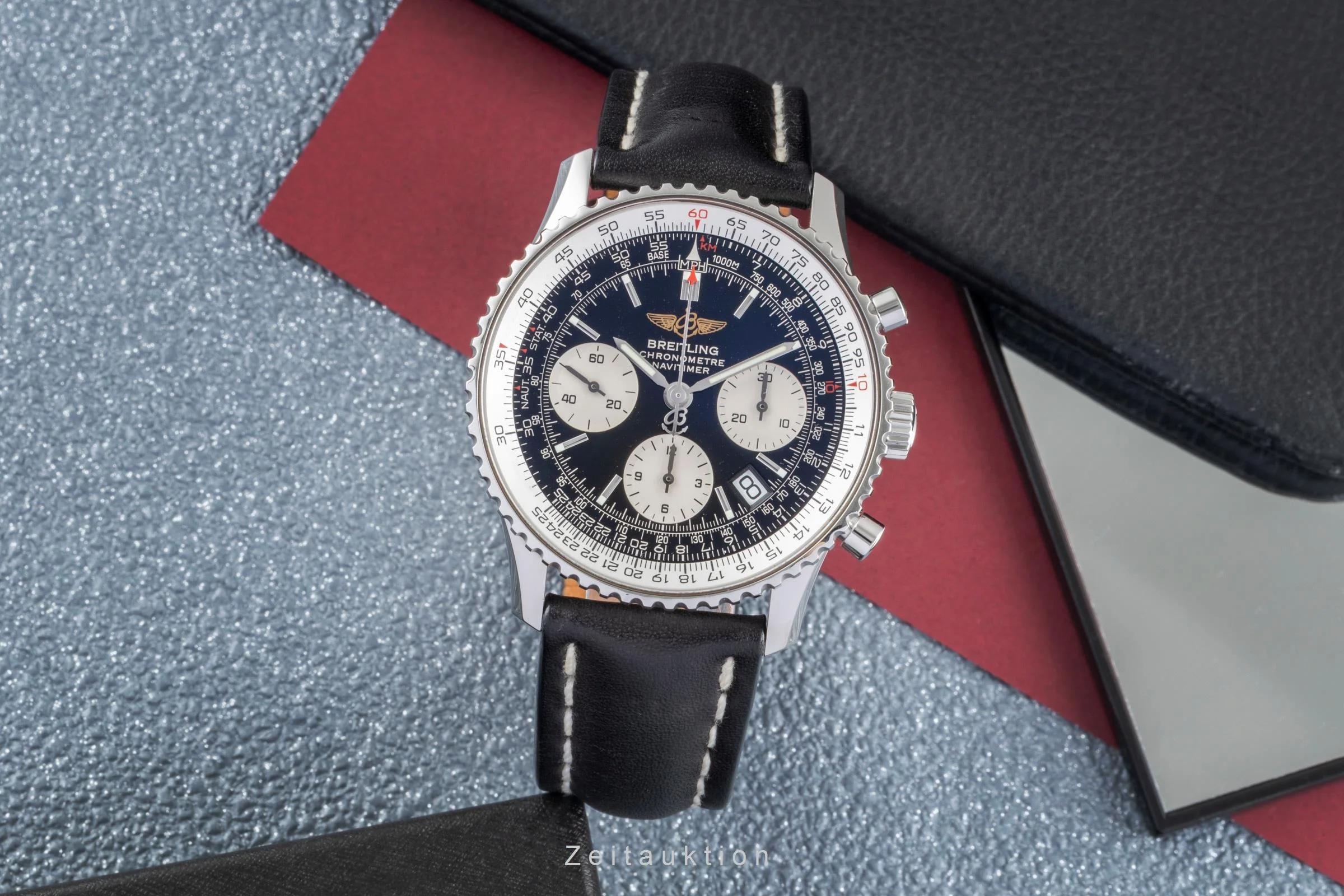 Breitling Navitimer chronograph steel automatic men's watch A23322  [2505245] - Image 4