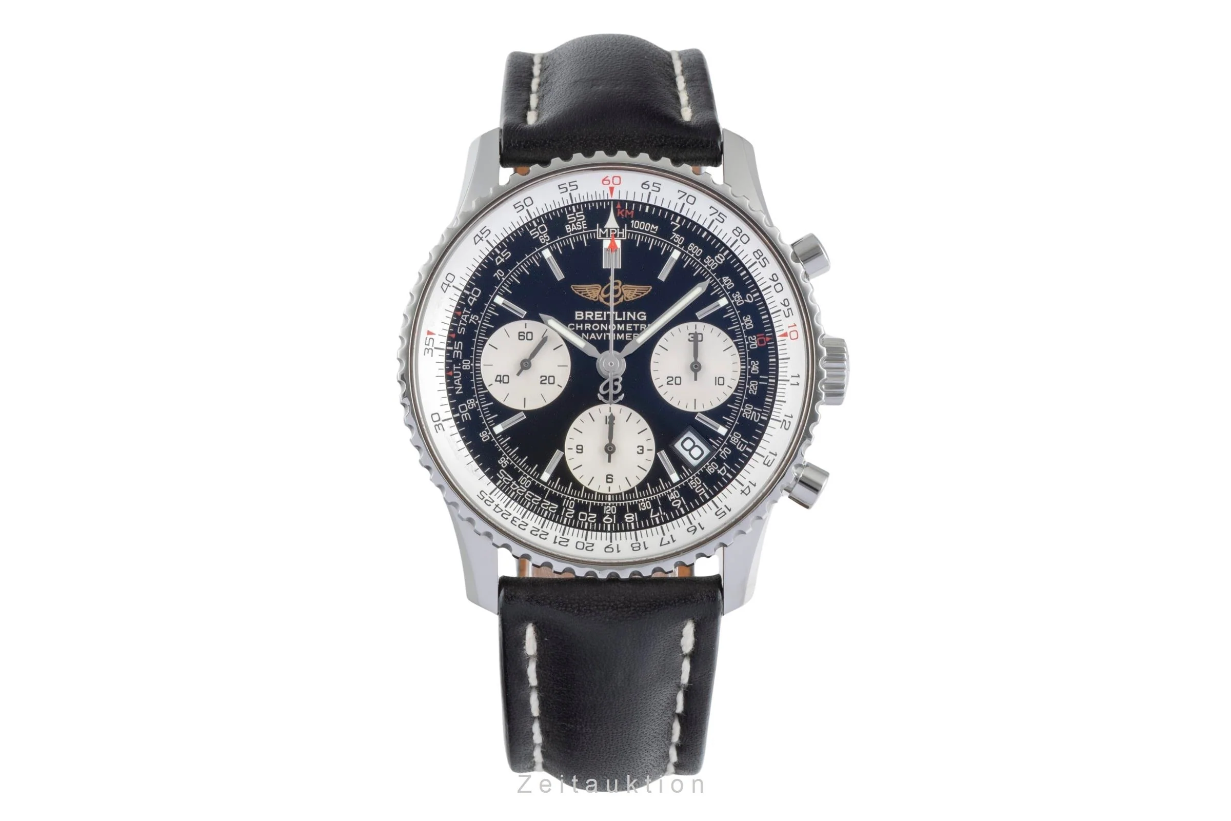 Breitling Navitimer chronograph steel automatic men's watch A23322  [2505245] - Image 5