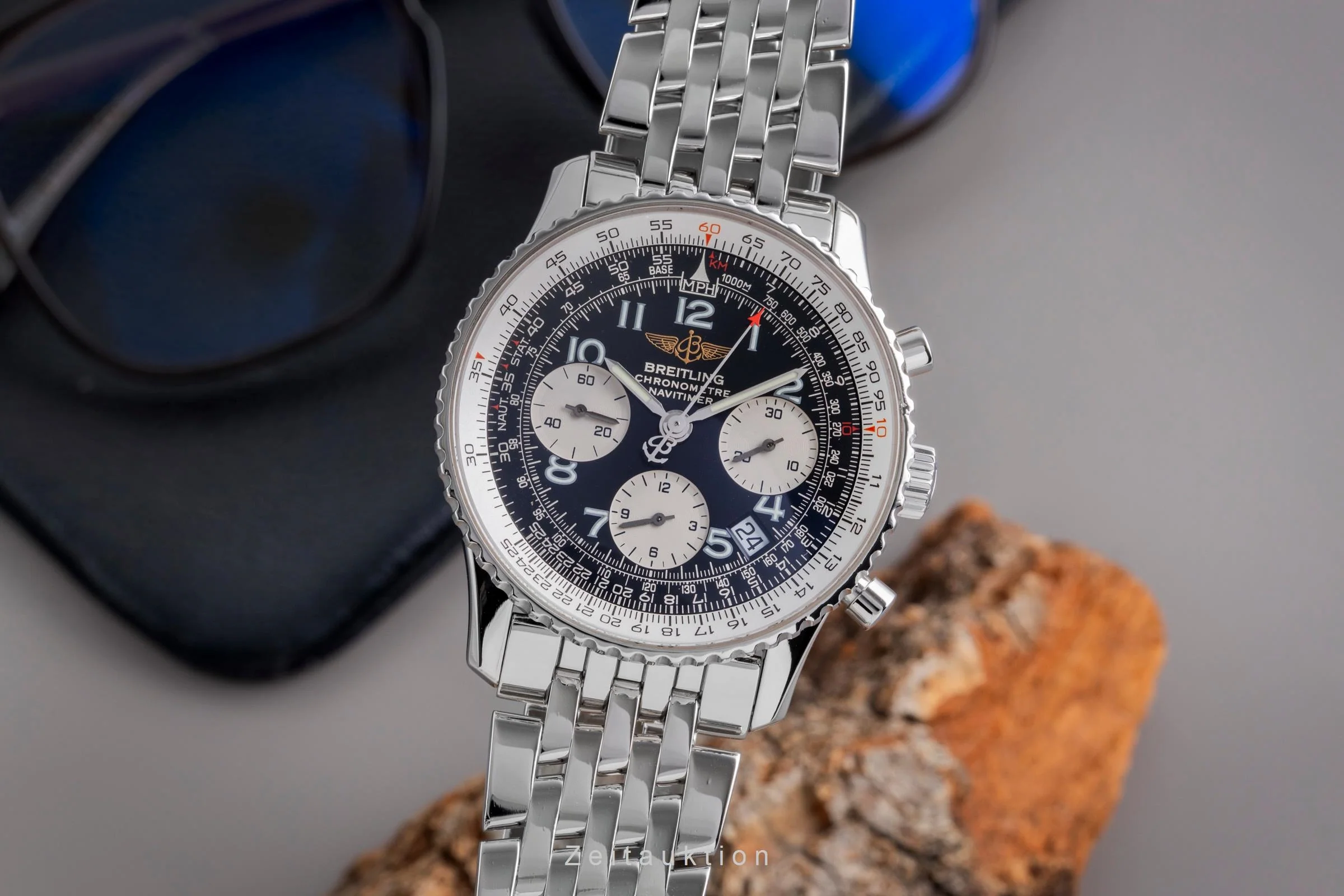 Breitling Navitimer chronograph steel automatic men's watch A23322  [2507310] - Image 2