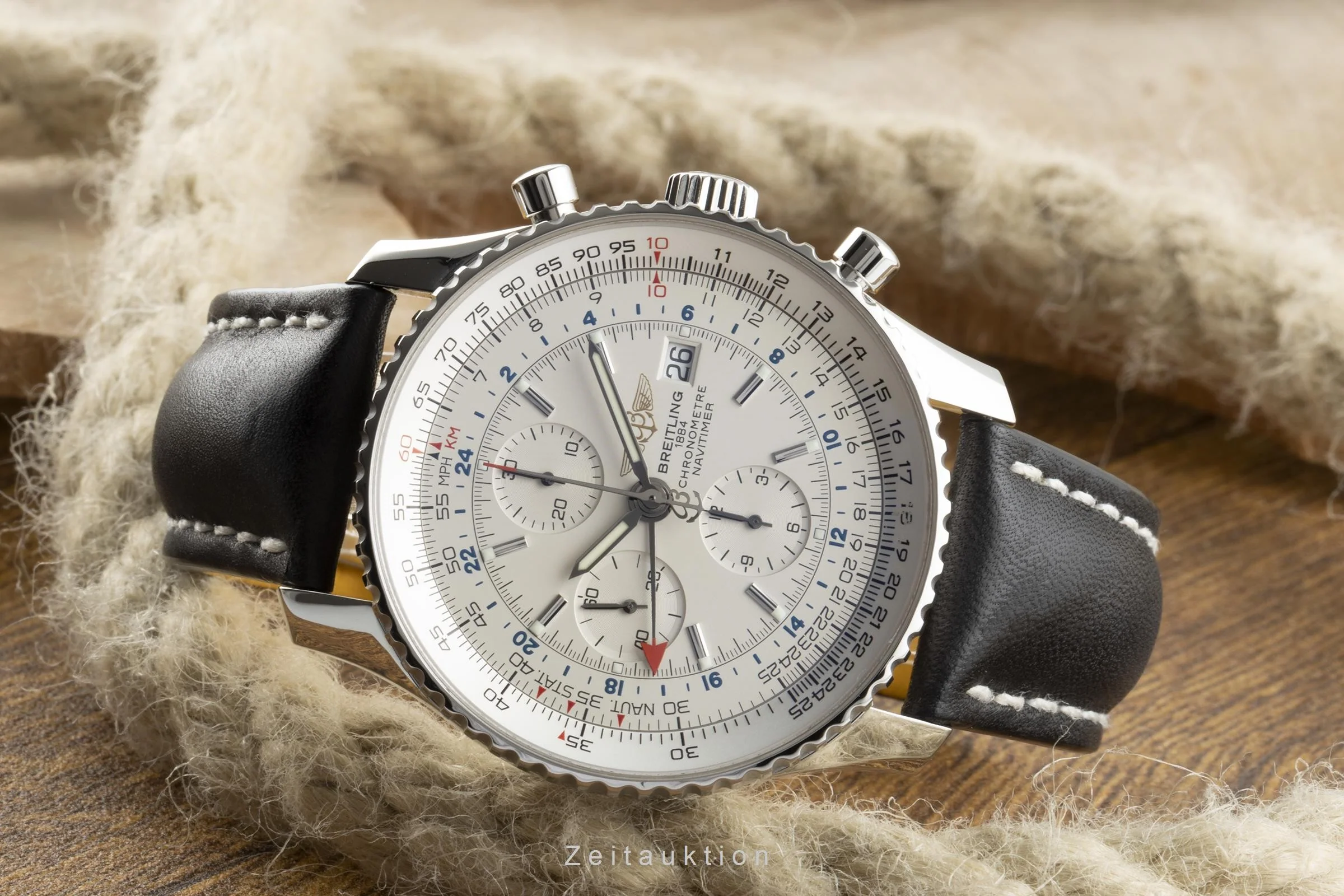 Breitling Navitimer chronograph steel automatic men's watch A24322  [2207279] - Image 3