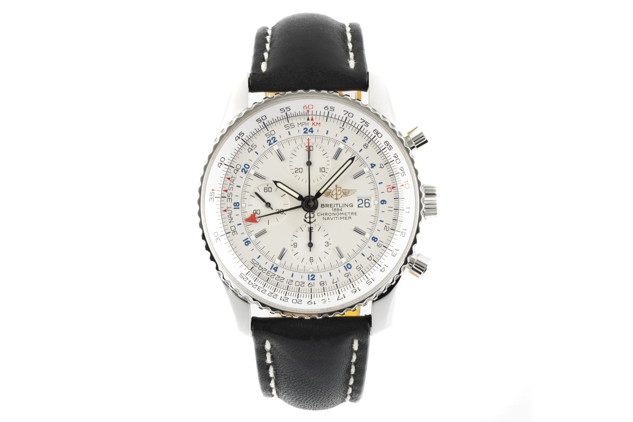 Breitling Navitimer chronograph steel automatic men's watch A24322  [2207279] - Image 4