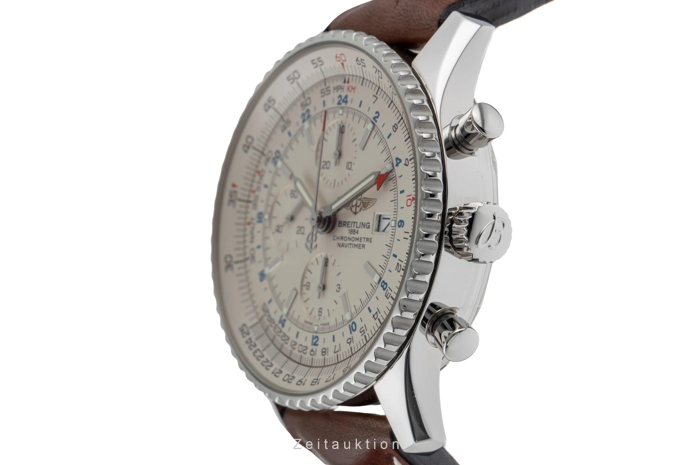 Breitling Navitimer chronograph steel automatic men's watch A24322  [2504472] - Image 7