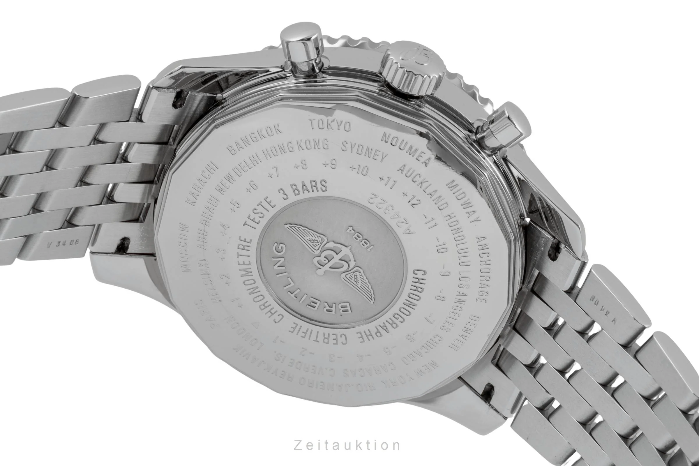 Breitling Navitimer chronograph steel automatic men's watch A24322  [2505378] - Image 11