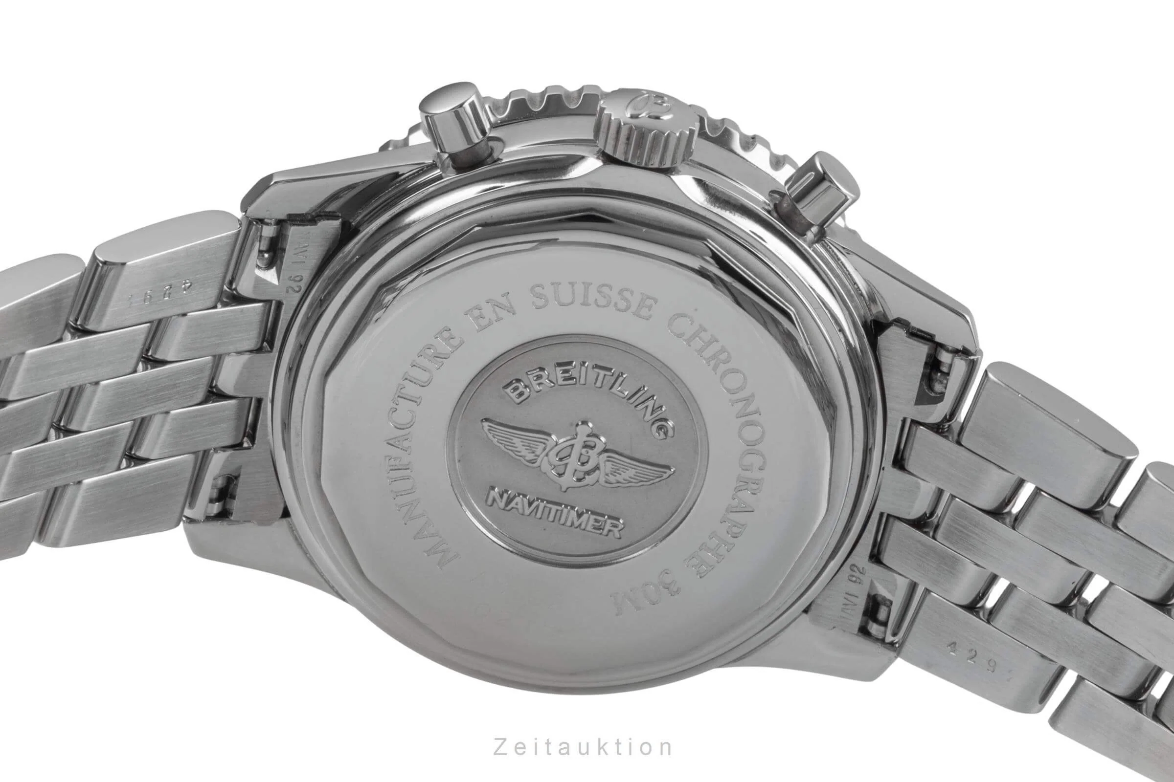 Breitling Navitimer chronograph steel automatic men's watch A30021 LP: 9300EUR  [2501358] - Image 11