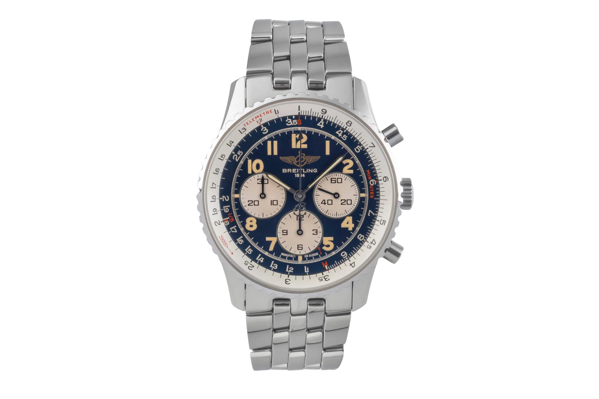 Breitling Navitimer chronograph steel automatic men's watch A30021 LP: 9300EUR  [2501358] - Image 5