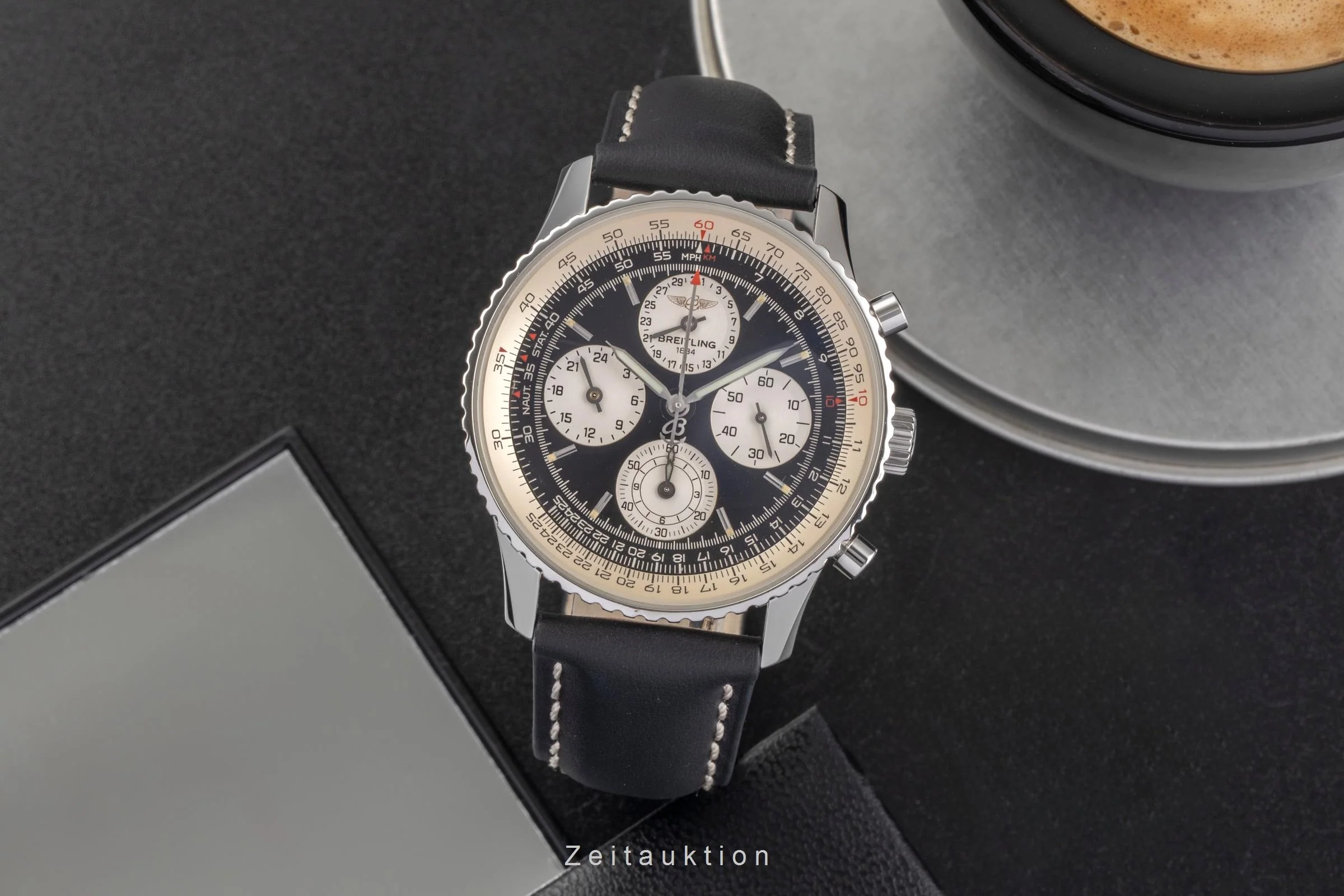 Breitling Navitimer chronograph steel automatic men's watch A39022  [2406311] - Image 4