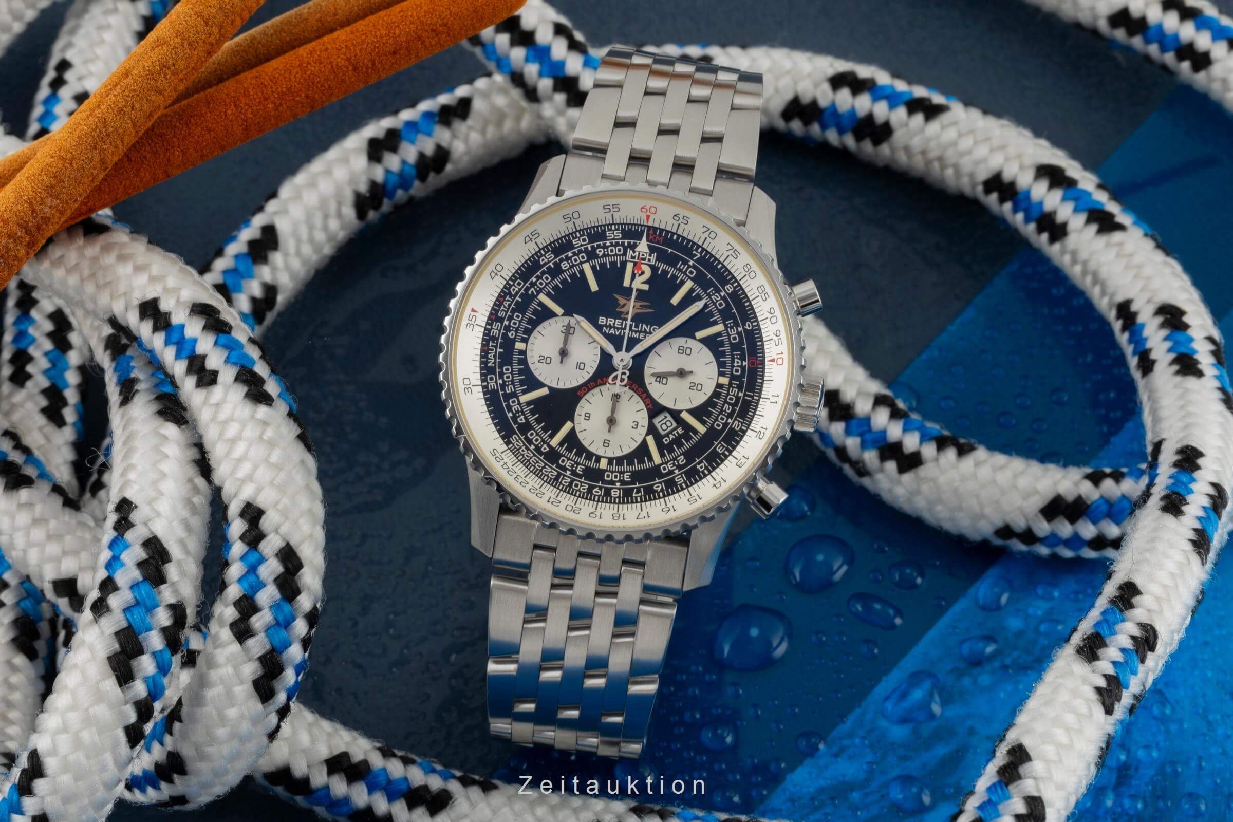 Breitling Navitimer chronograph steel automatic men's watch A41322 LP: 5600EUR  [2402959] - Image 3