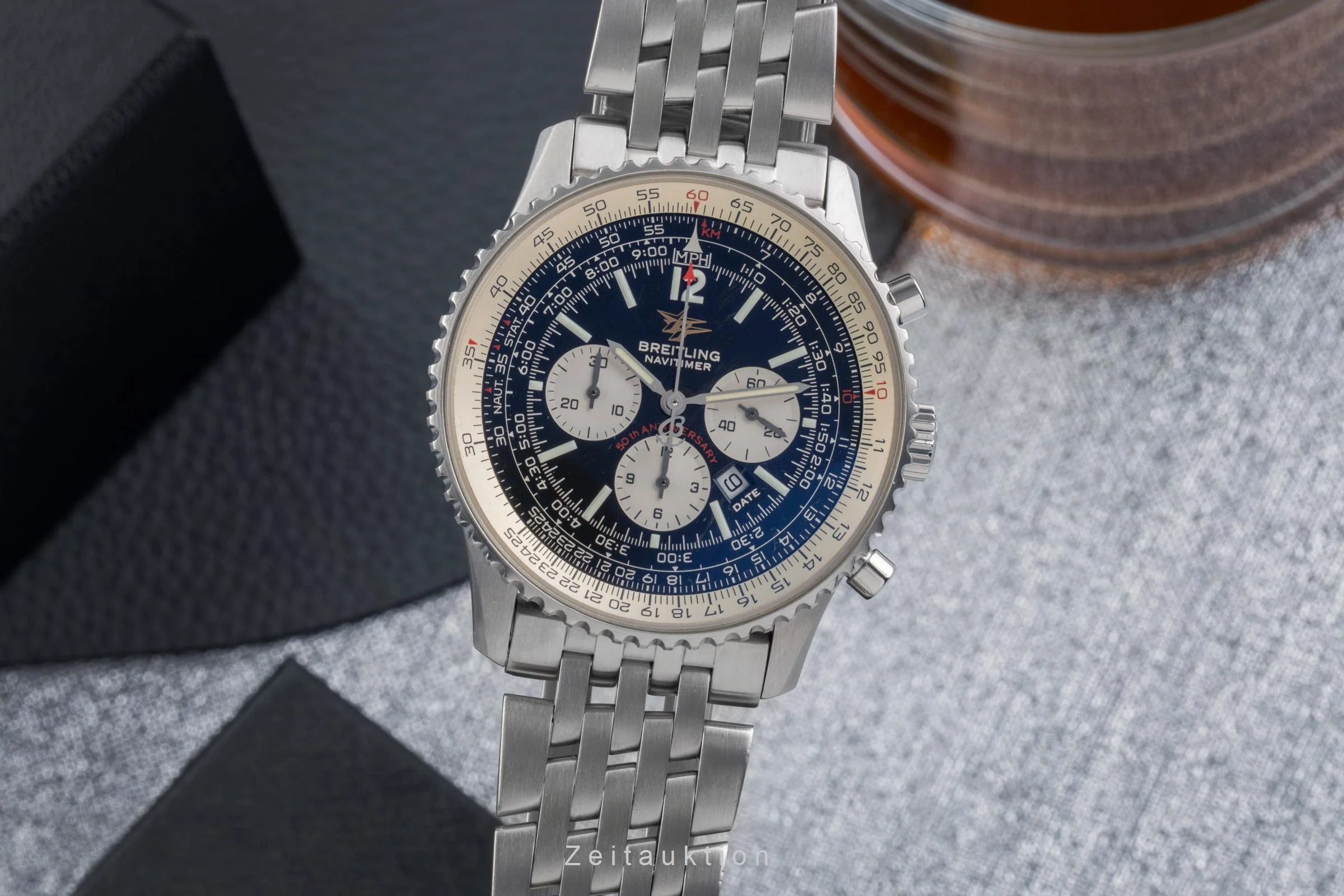 Breitling Navitimer chronograph steel automatic men's watch A41322 LP: 9650EUR  [2502743] - Image 2