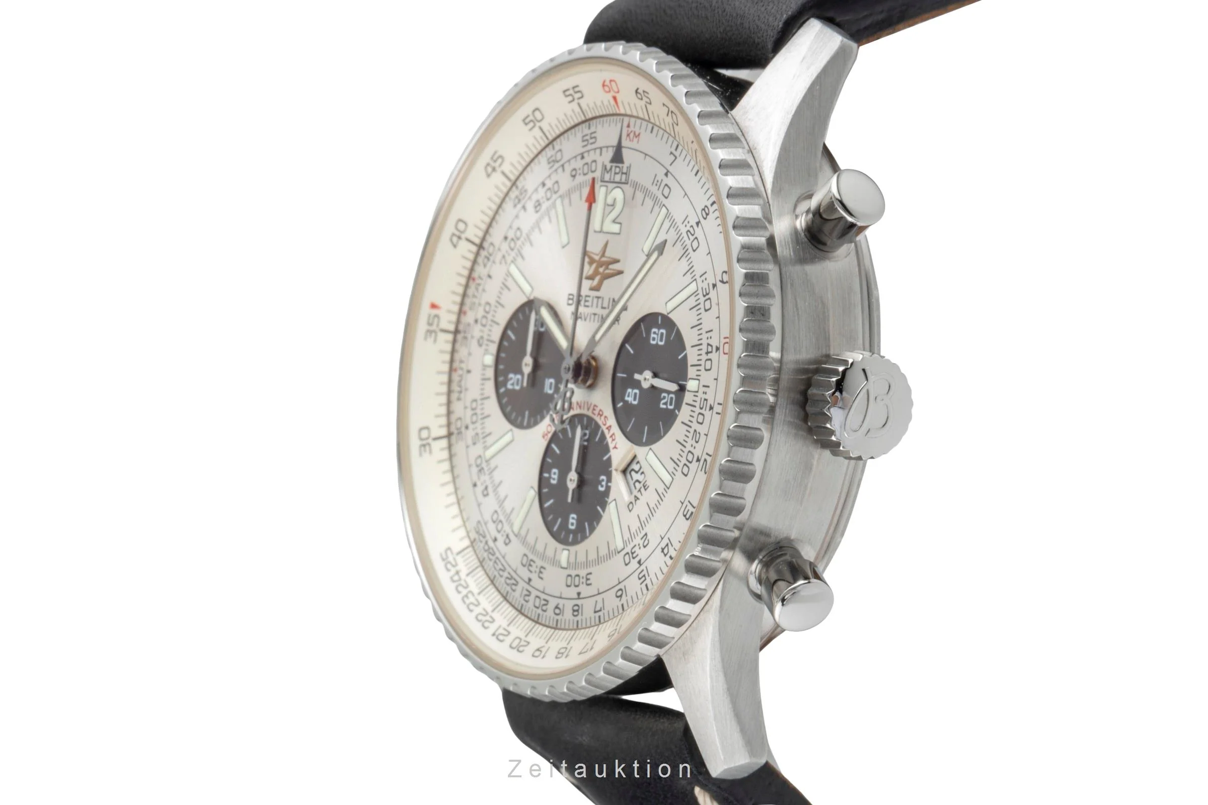 Breitling Navitimer chronograph steel automatic men's watch A4132213/E505  [2503866] - Image 7